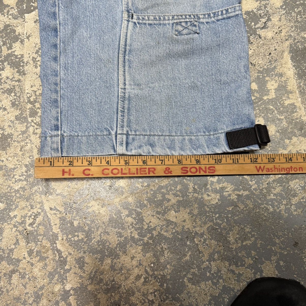 Lee Vintage Lee Pipe BMX Huge Pocket Y2K Baggy Cargo Shorts Jort Size US 28 / EU 44 - 20 Thumbnail