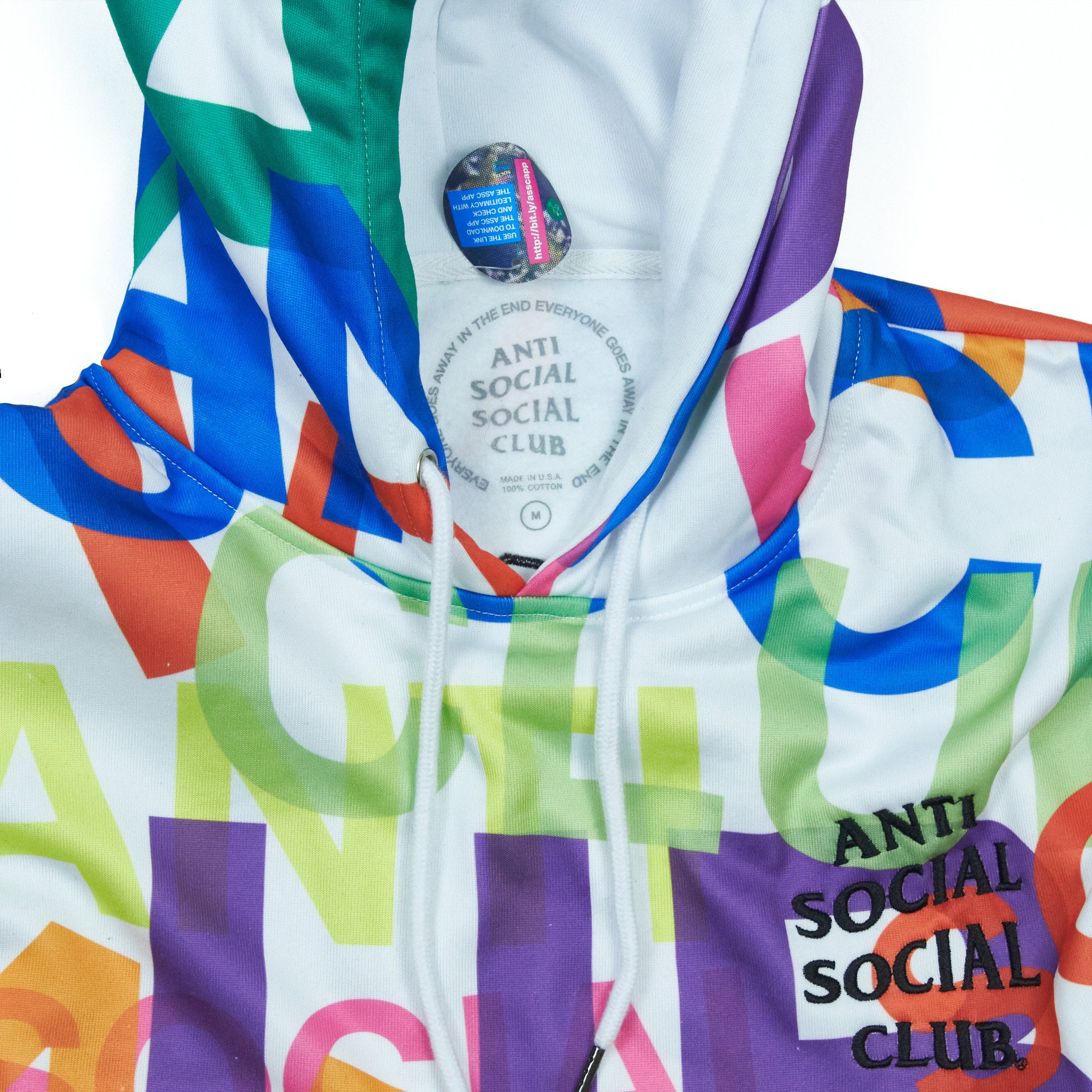 Anti Social Social Club Headrush All Over Hoodie Size US M / EU 48-50 / 2 - 4 Thumbnail