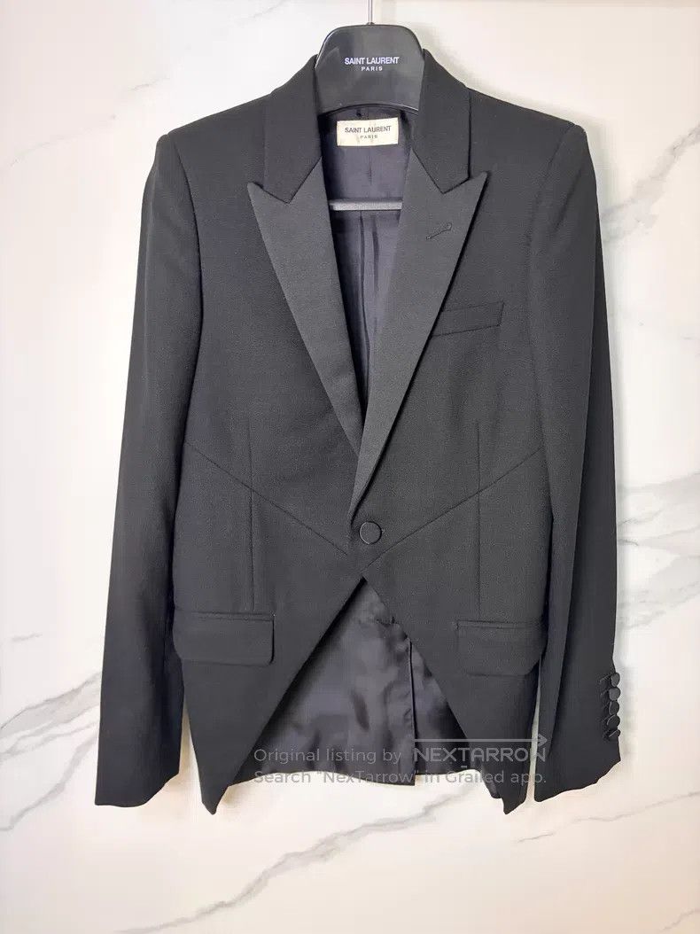 Saint Laurent Paris Saint Laurent Paris Swallow Tail Suit i Size XXS / US 00 / IT 34 - 1 Thumbnail