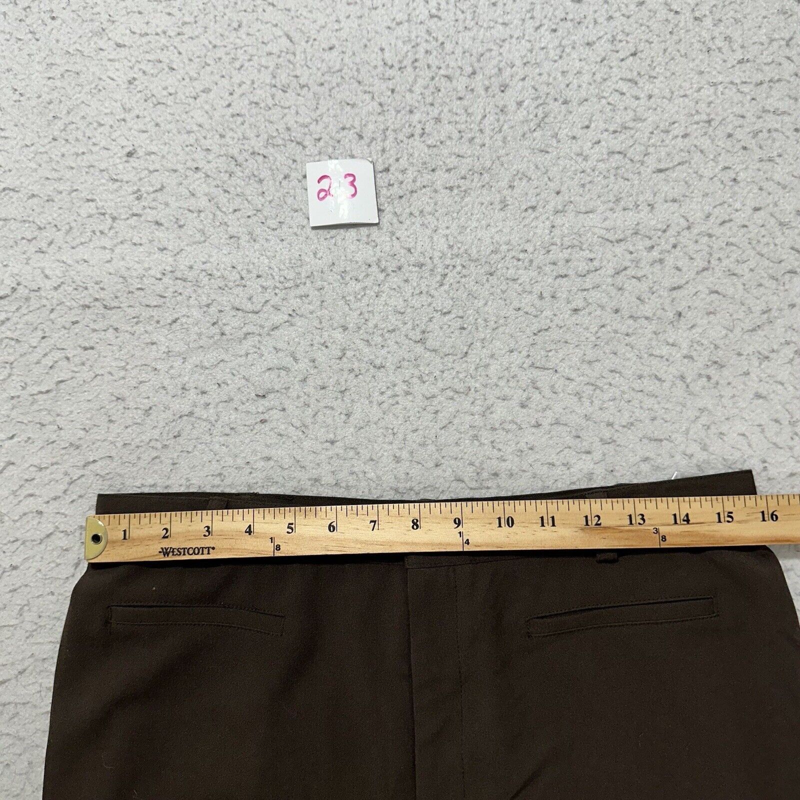 Other Vintage Rafaella 12 Straight Leg Pants Flat Front Brown Size 34" / US 12 / IT 48 - 9 Thumbnail