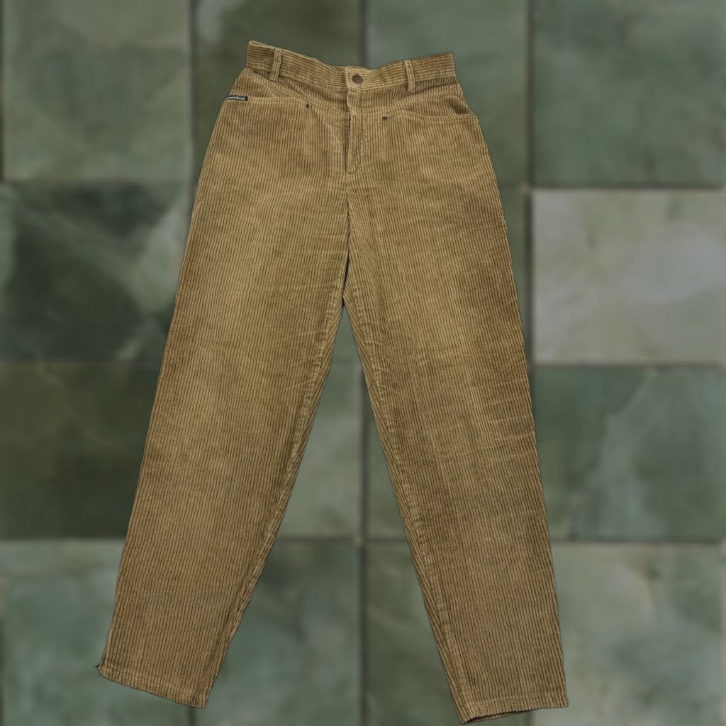 Vintage VINTAGE Alain Manoukian Corduroy Pants Womens 24 Tan 80s 70s Designer Corduroy Pants Womens 24 Tan 80s 70s Alain Manoukian Size 42" / US 20 - 1 Thumbnail