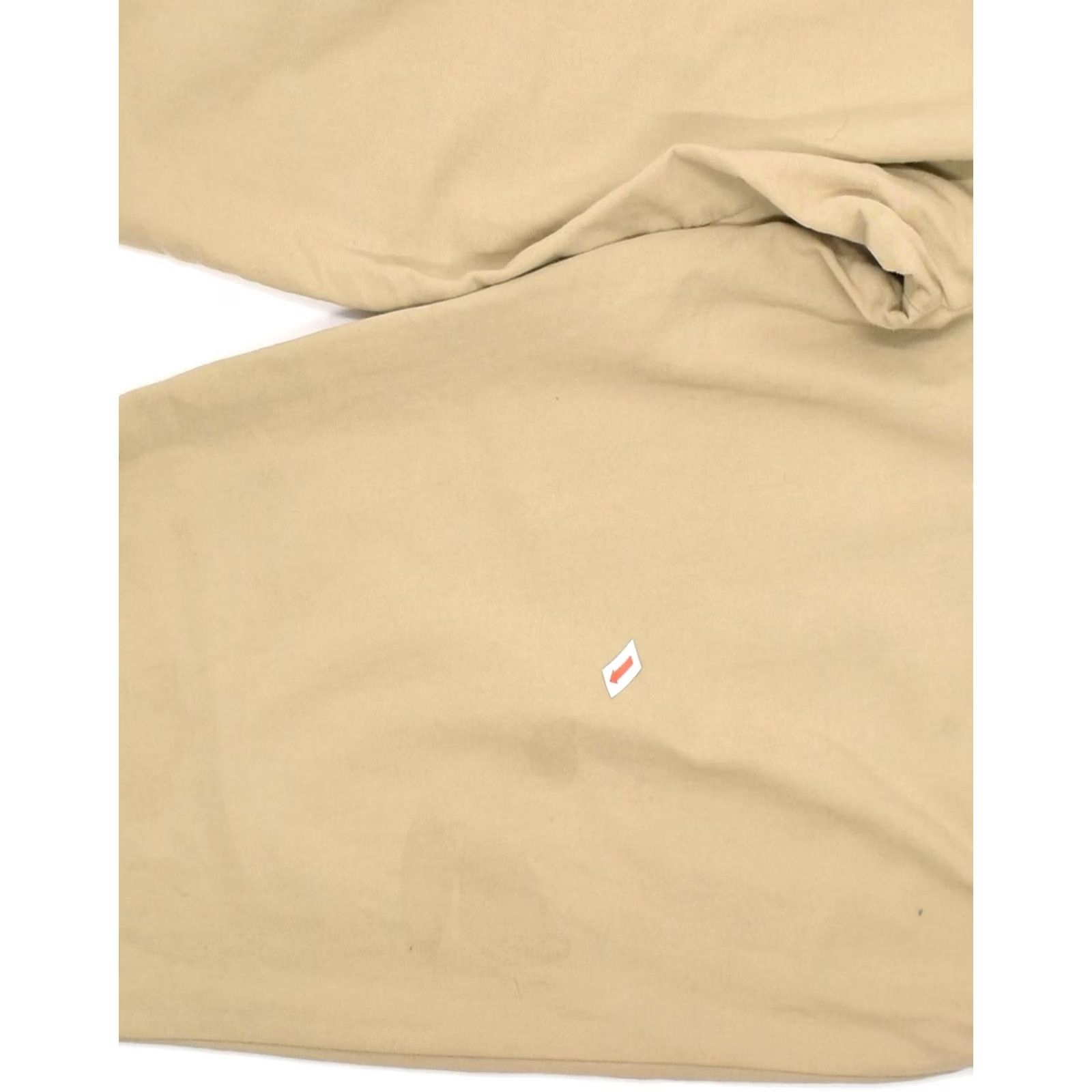Vintage VINTAGE Womens Chino Trousers W26 L28 Beige Cotton Pegged Size 26" / US 2 / IT 38 - 3 Thumbnail