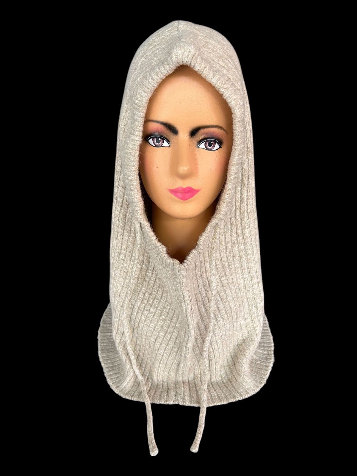 Japanese Brand × KMRii × Kapital Japanese Balaclava Knitt Rare ☠️☠️ Size ONE SIZE - 2 Thumbnail