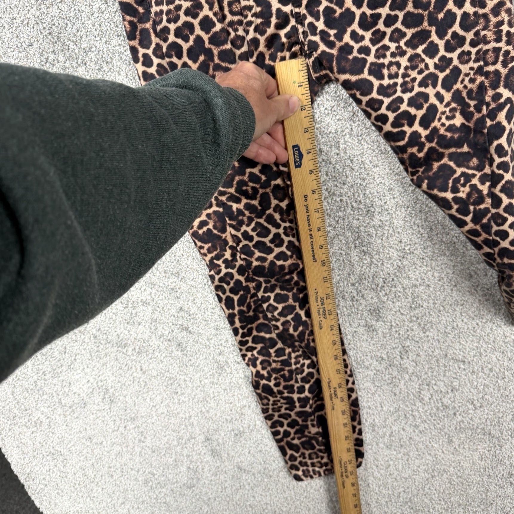7 For All Mankind Jen7 Jeans Sz 4 Leopard Print Ankle Skinny Mob Wife Y2K Edgy Rock Chic Statement Pants Women Regular Size 4 Brown Lion Print 7 For All Mankind Size 27" / US 4 / IT 40 - 4 Thumbnail