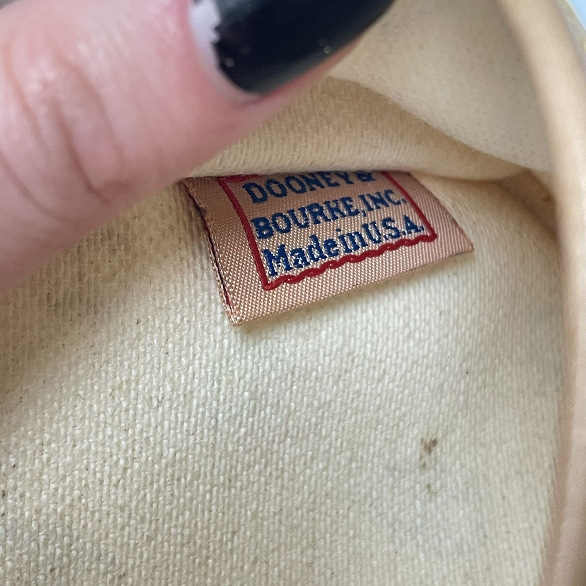 Dooney & Bourke Vtg Dooney & Bourke Rainbow Signature LOGO Wristlet Size ONE SIZE - 7 Thumbnail