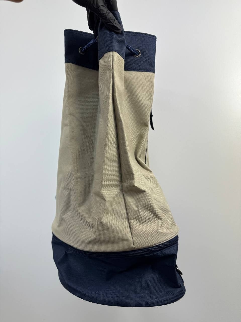 Kappa Kappa Drawstring Backpack Blue White Gym Bag Sports Sackpack Size ONE SIZE - 9 Thumbnail