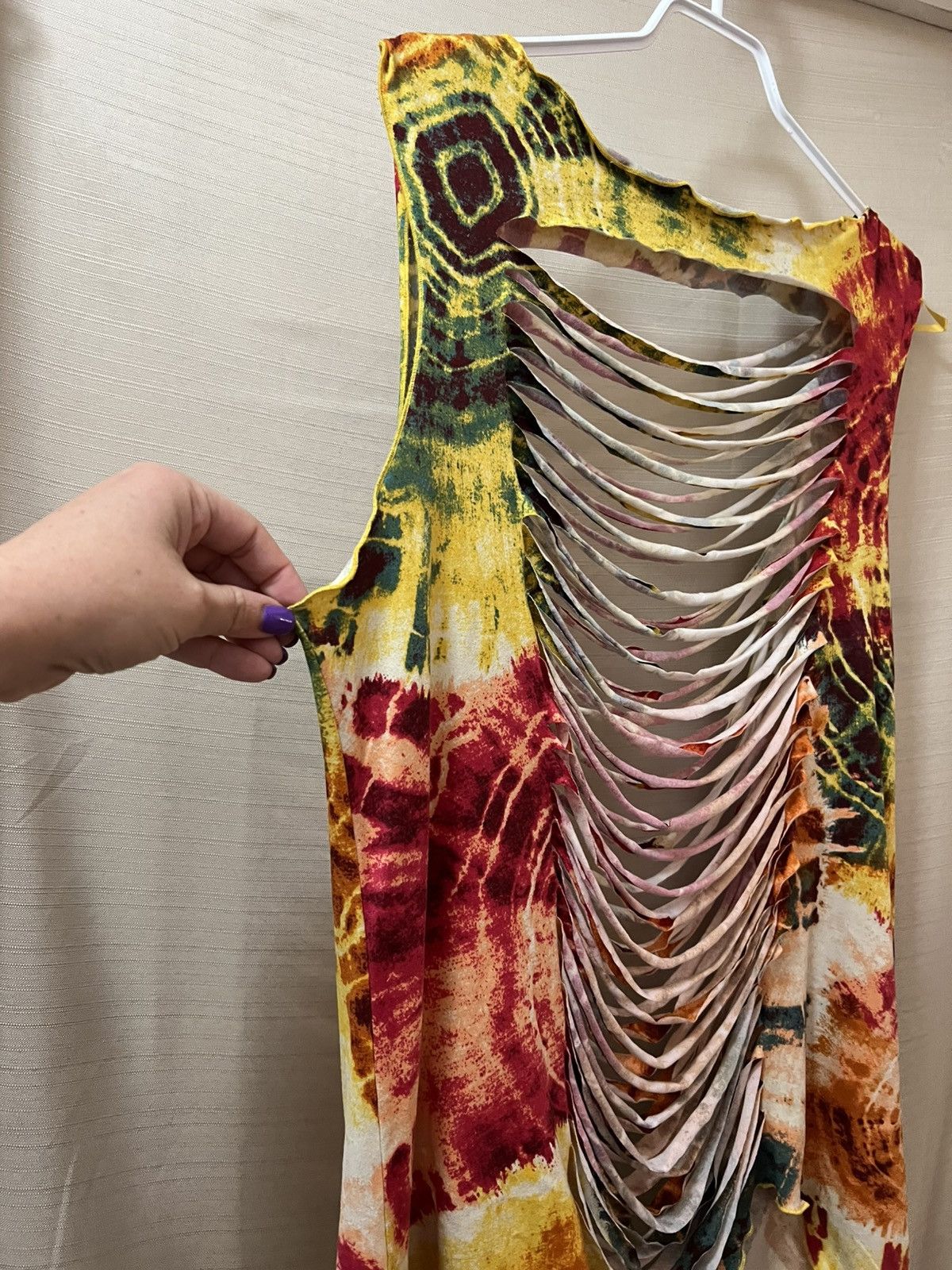 Other Love J tie dye high low top size xl Size XL / US 12-14 / IT 48-50 - 6 Thumbnail