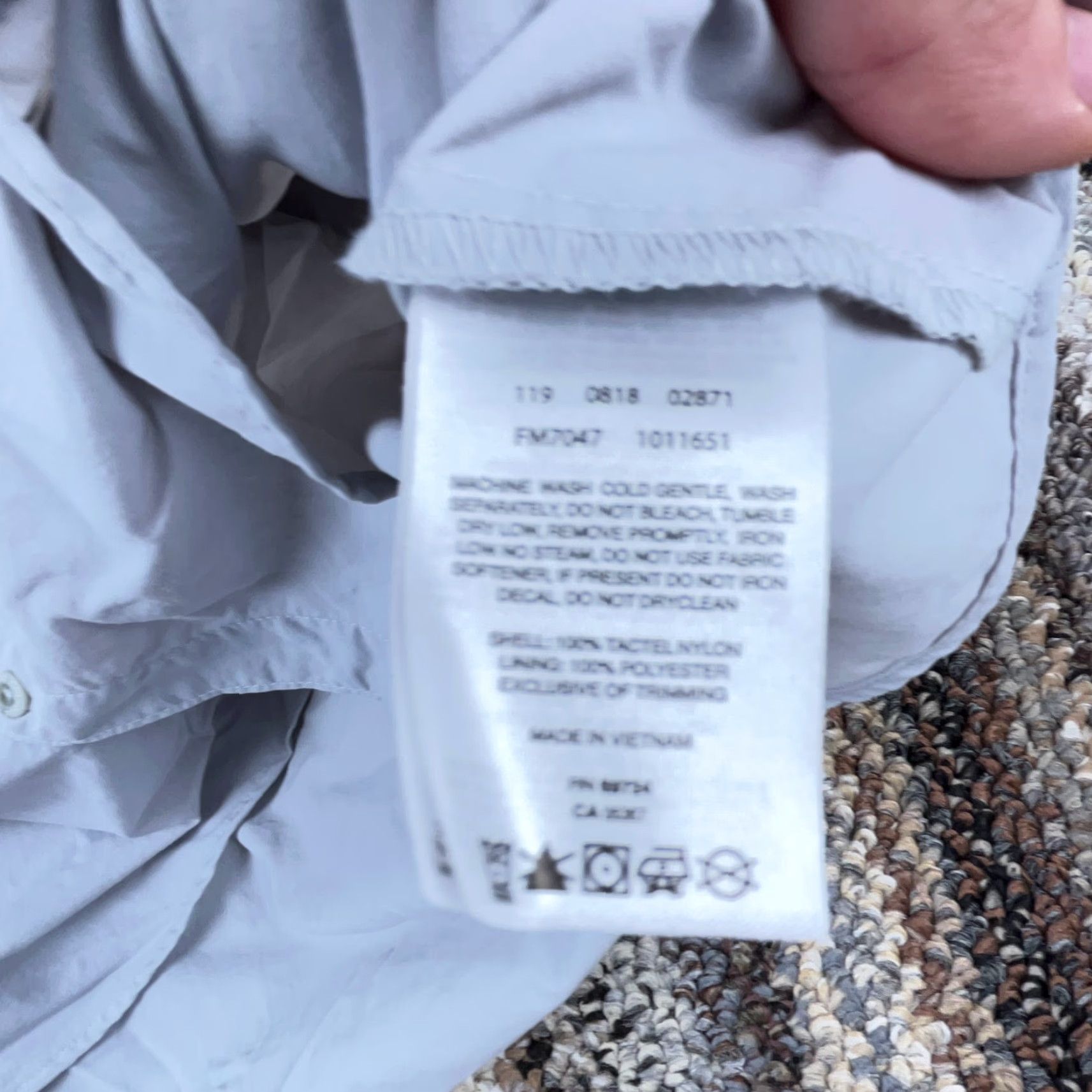 Vintage Columbia PFG Shirt Men XL Gray Button-Up Nylon Outdoor Camping Utility Tactical Convenience Size US XL / EU 56 / 4 - 6 Thumbnail