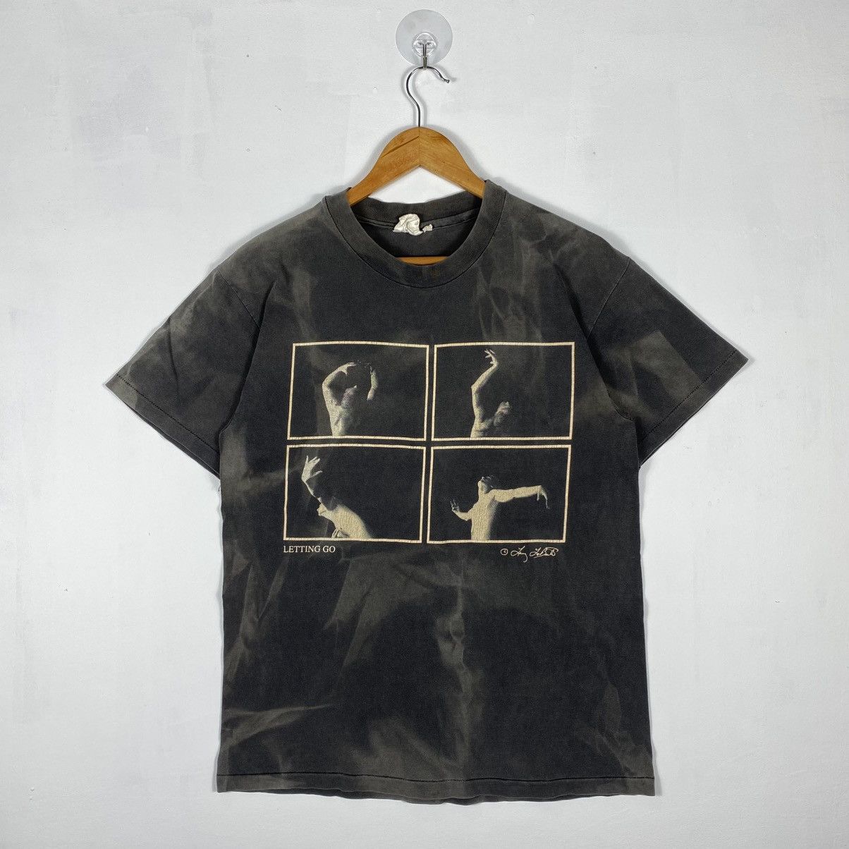 Vintage Vintage 90's LETTING GO By Larry LaBonte Photographer Tee Size US M / EU 48-50 / 2 - 2 Thumbnail