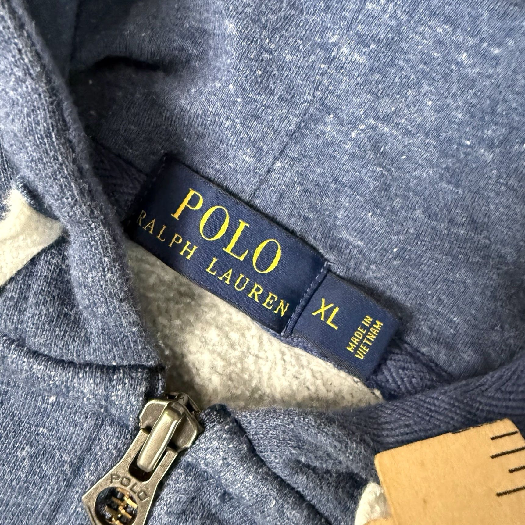 Polo Ralph Lauren VINTAGE Polo Ralph Lauren Hoodie Mens XL Blue Full Zip Pony Heavyweight Sweatshirt Red* Size US XL / EU 56 / 4 - 4 Thumbnail