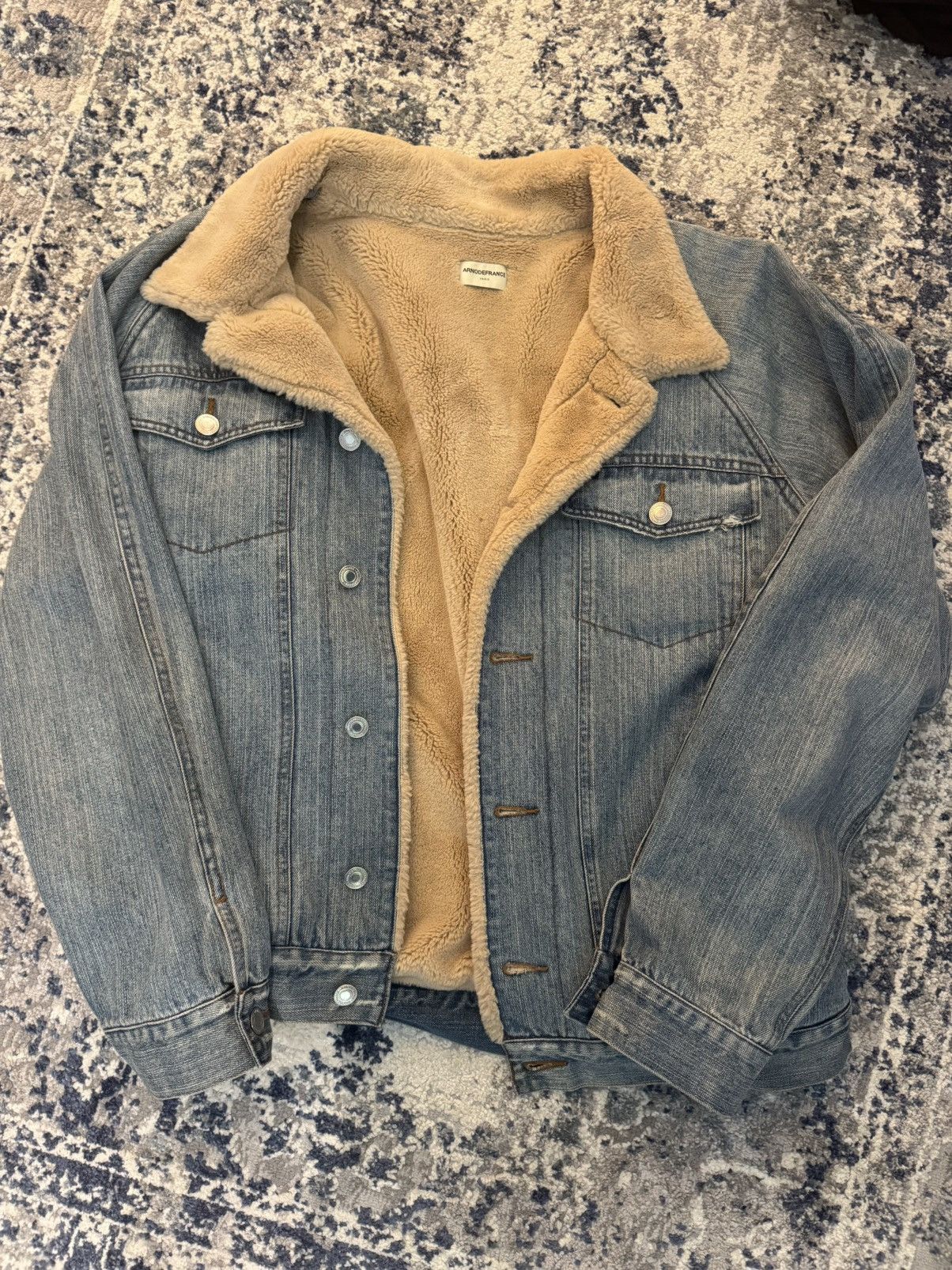 Arno De France ArnodeFrance Denim Jacket ss16 size M Size US M / EU 48-50 / 2 - 1 Thumbnail
