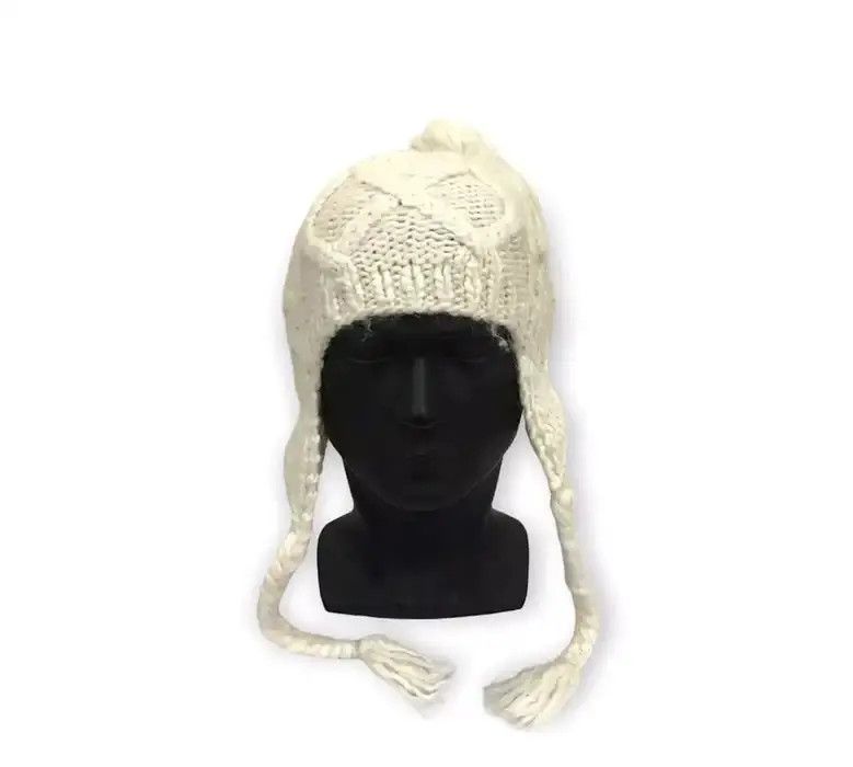 Japanese Brand × Kapital × Vintage Japanese Brand Knit Earflap Beanie Hat Size ONE SIZE - 2 Thumbnail