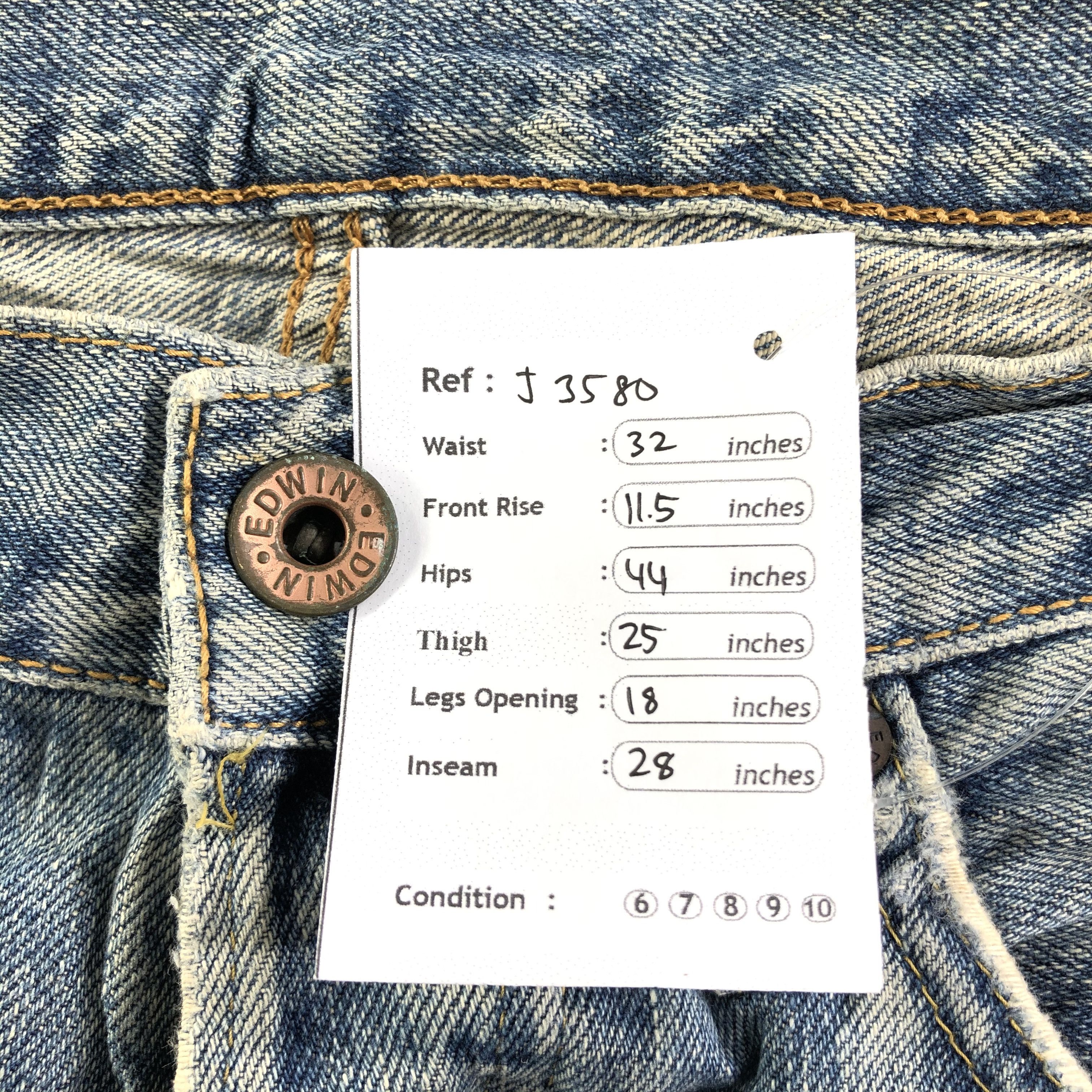 Edwin Vintage Edwin 505 Jeans-J3580 Size US 32 / EU 48 - 13 Thumbnail