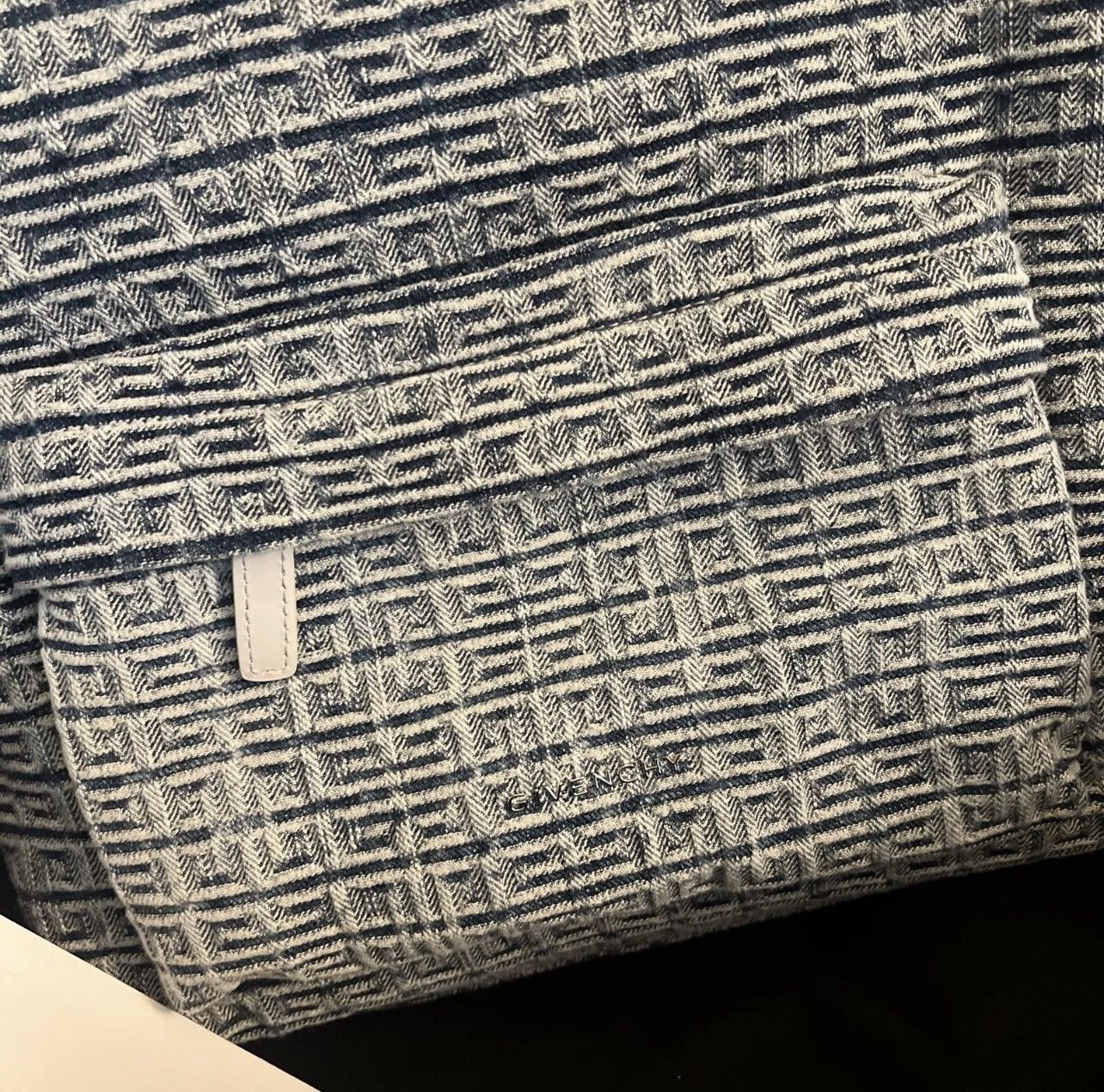 Givenchy Givenchy 4G Denim Backpack Size ONE SIZE - 4 Thumbnail