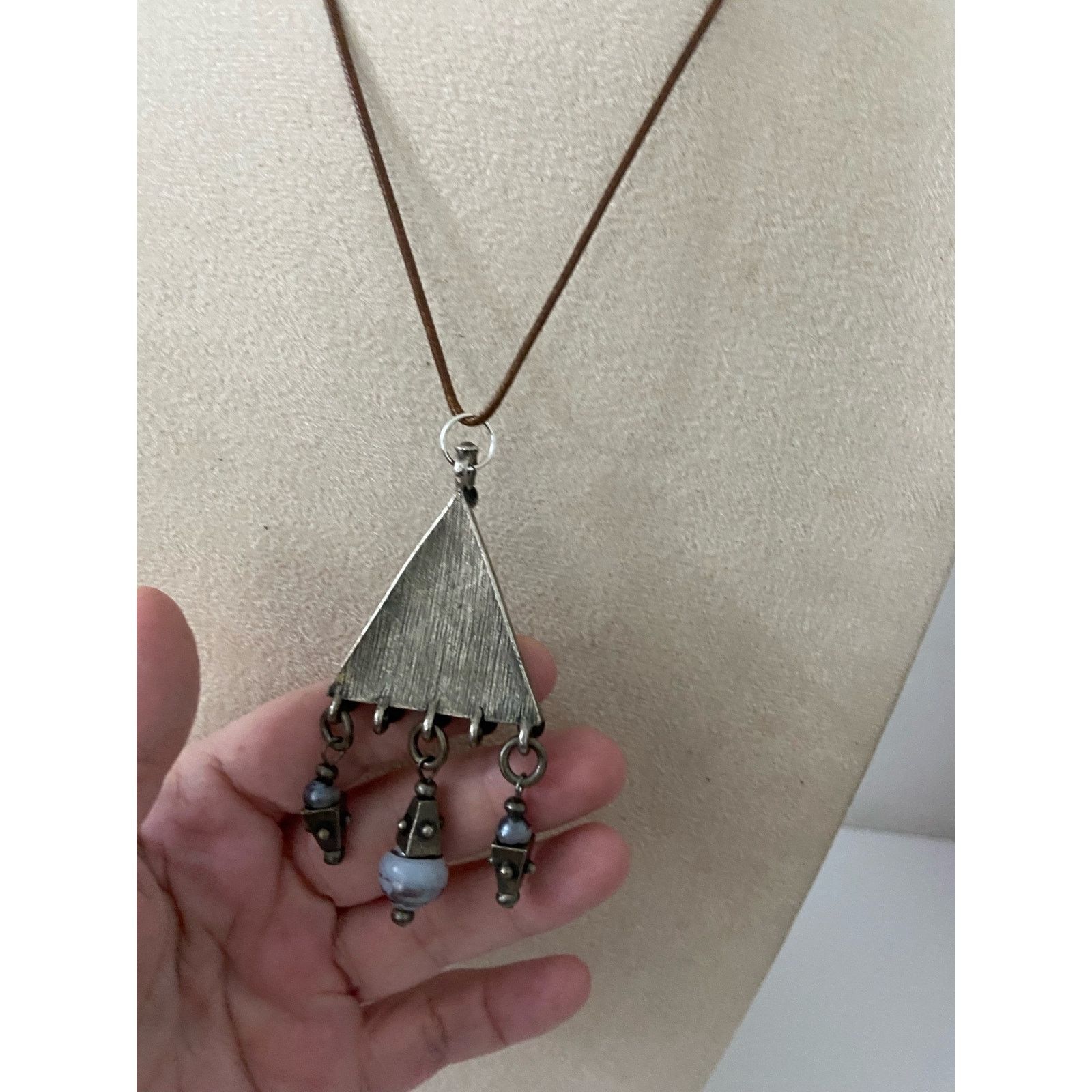 Handmade tribal pendant necklace Size ONE SIZE - 2 Thumbnail