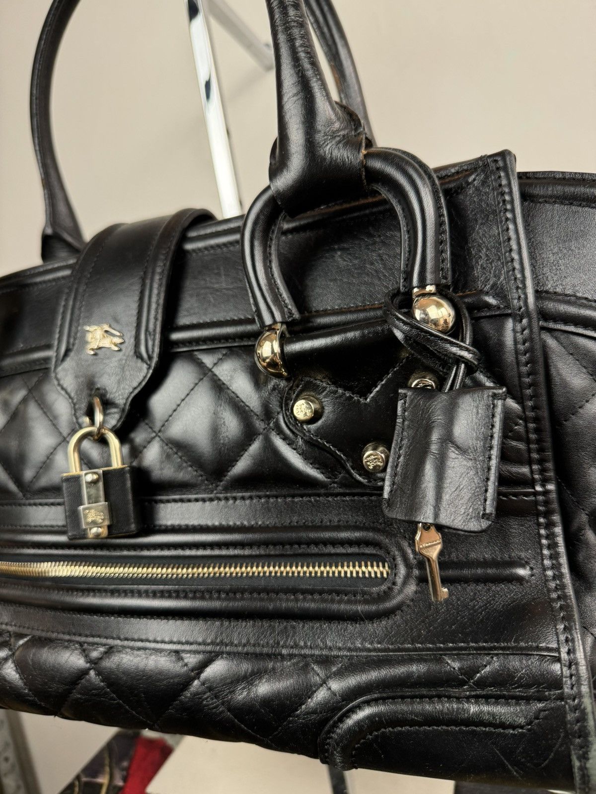 Burberry Leather shoulder bag Burberry original luxury casual item Size ONE SIZE - 2 Thumbnail