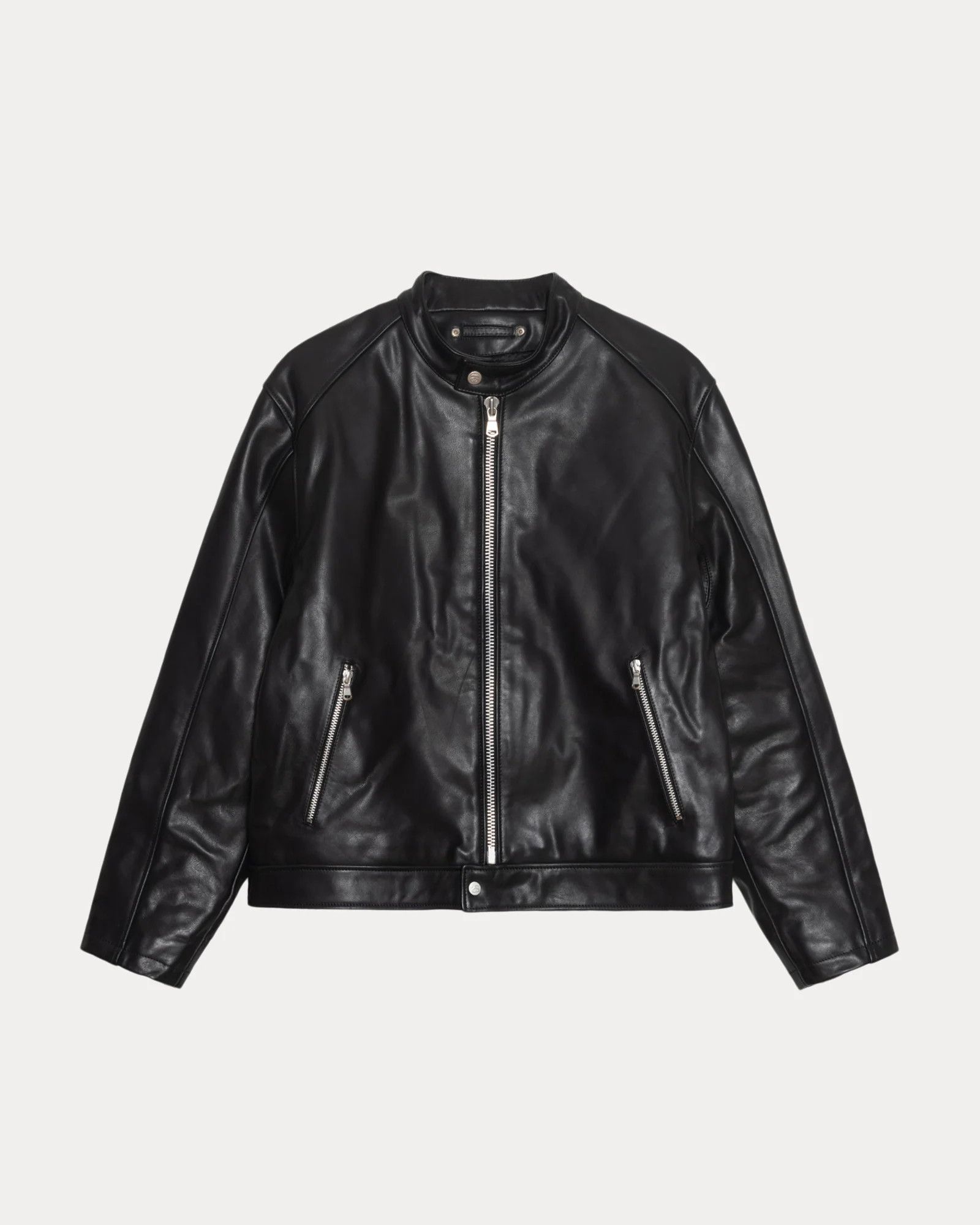 Stussy Stussy Flight Leather Jacket | Grailed