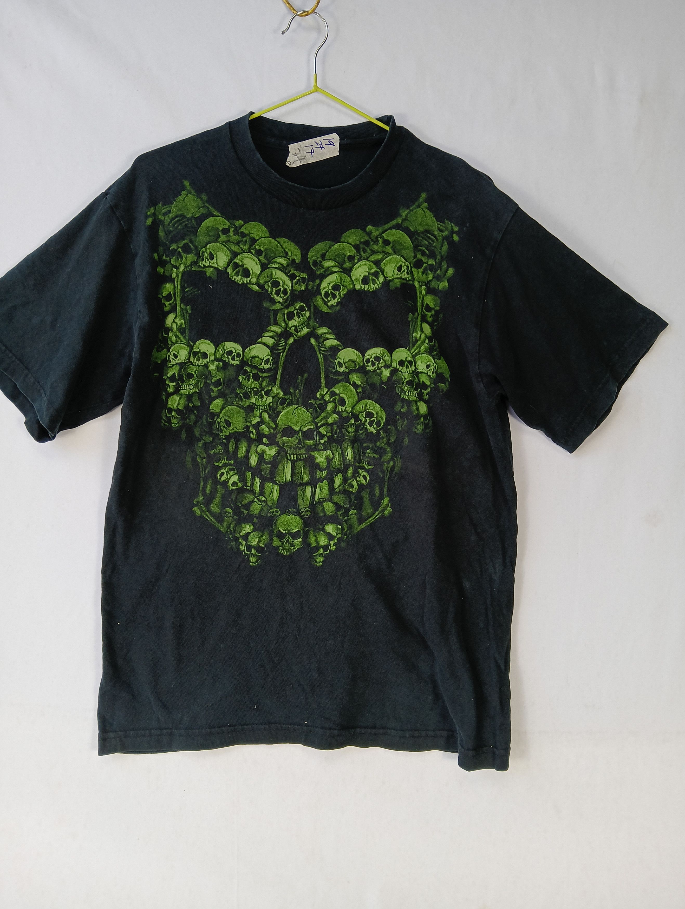 Vintage vintage skull big logo tee Size US M / EU 48-50 / 2 - 1 Thumbnail