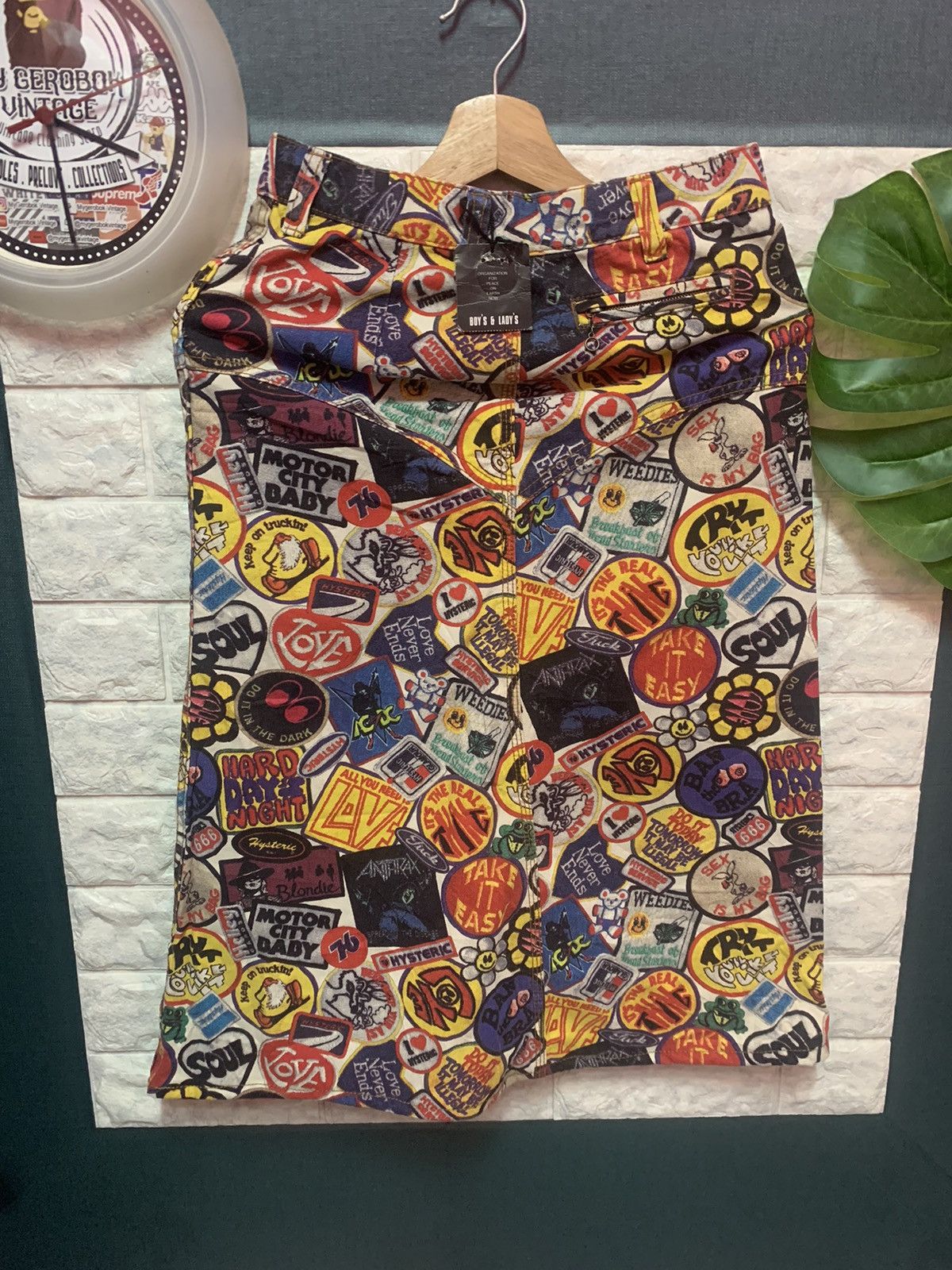 Hysteric Glamour DEATHSTOCK!! Skirt HYSTERIC GLAMOUR Fullprints Size 27" / US 4 / IT 40 - 7 Thumbnail