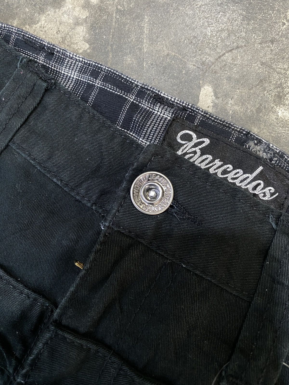 Japanese Brand Barcedos double waist cargo long pants jeans Size US 27 - 7 Thumbnail