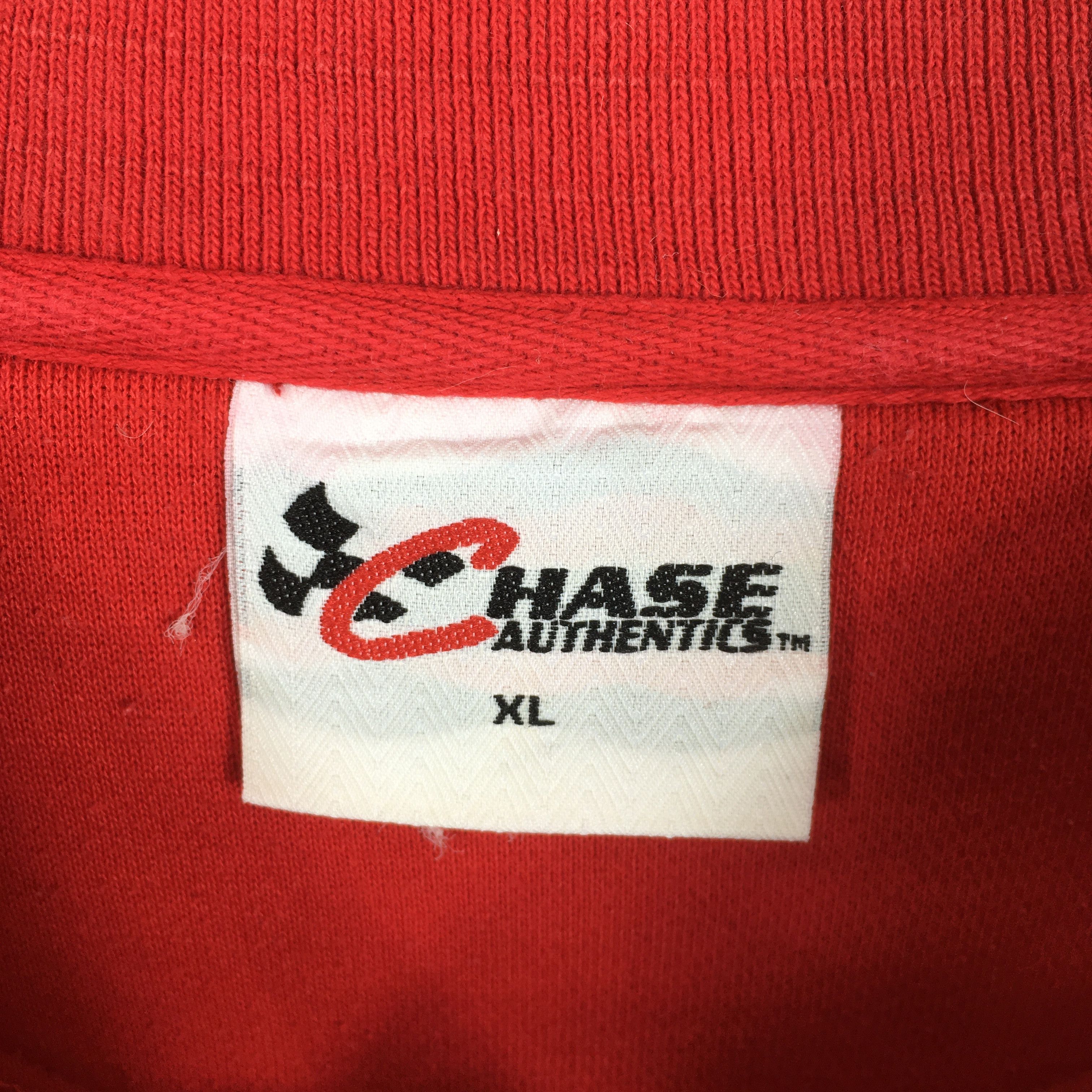 NASCAR Vintage Nascar Dale Earnhardt Jr. Red Sweatshirt XLarge Size US XL / EU 56 / 4 - 5 Thumbnail