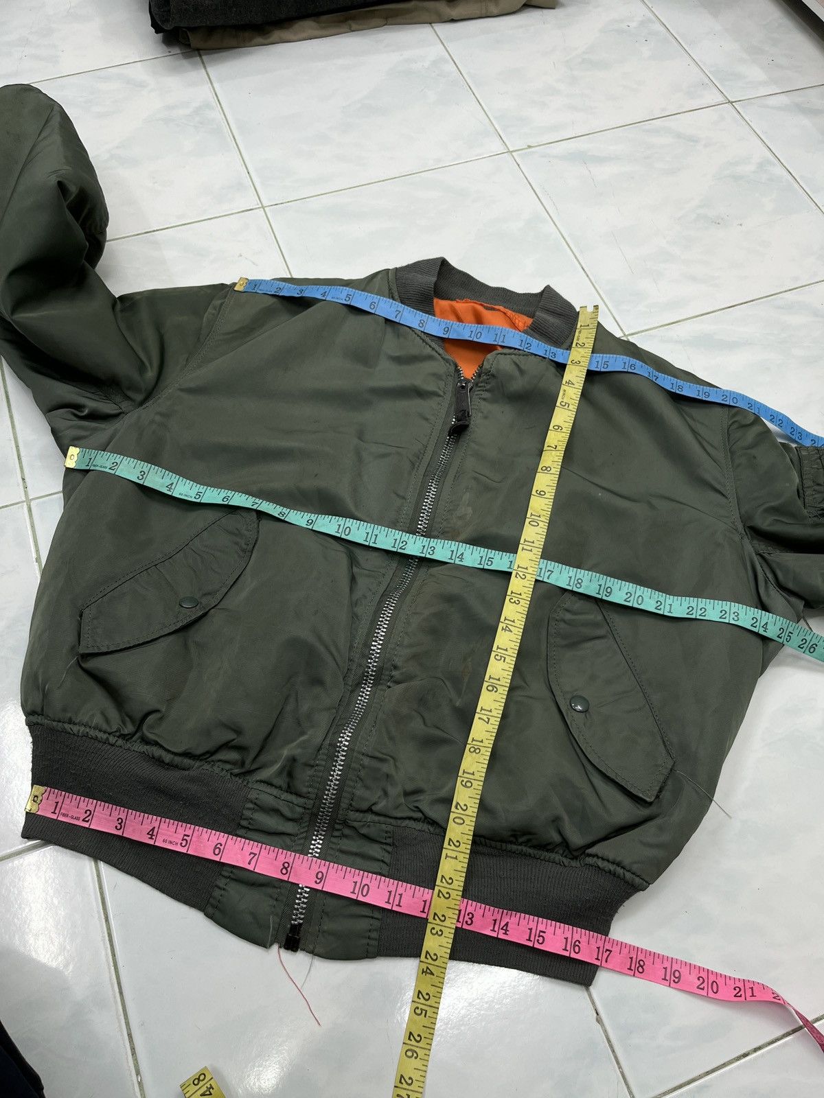Alpha Industries 🔥🔥🔥STEALS VTG ALPHA INDUSTRIES MA1 FLIGHT JACKET Size US L / EU 52-54 / 3 - 20 Thumbnail