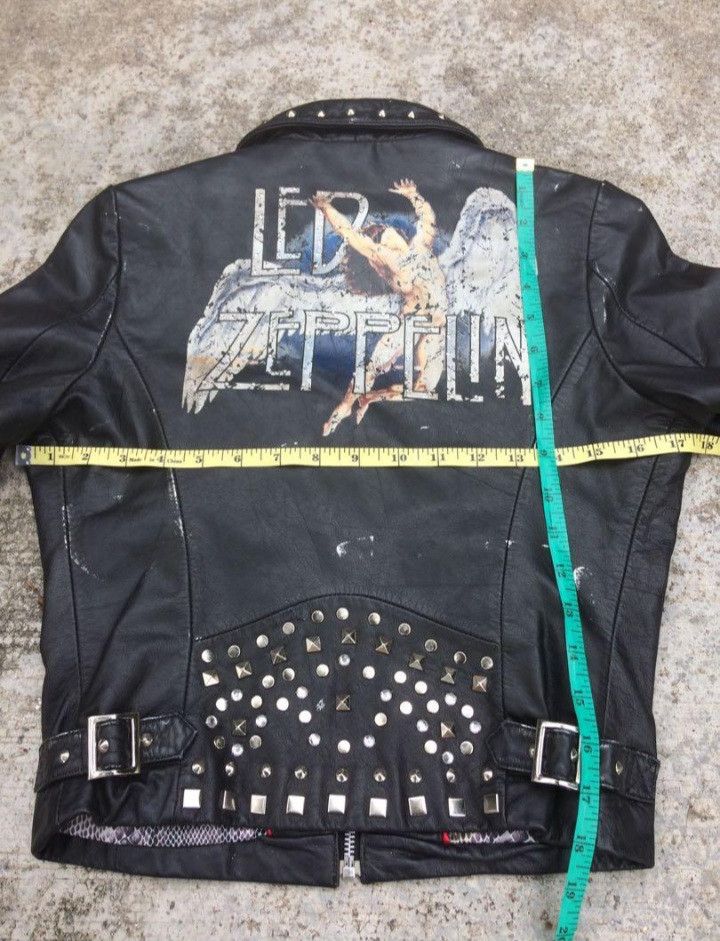 Led Zeppelin × Vintage × Wilsons Leather 🔥Very Hard to find Led zepplin ...