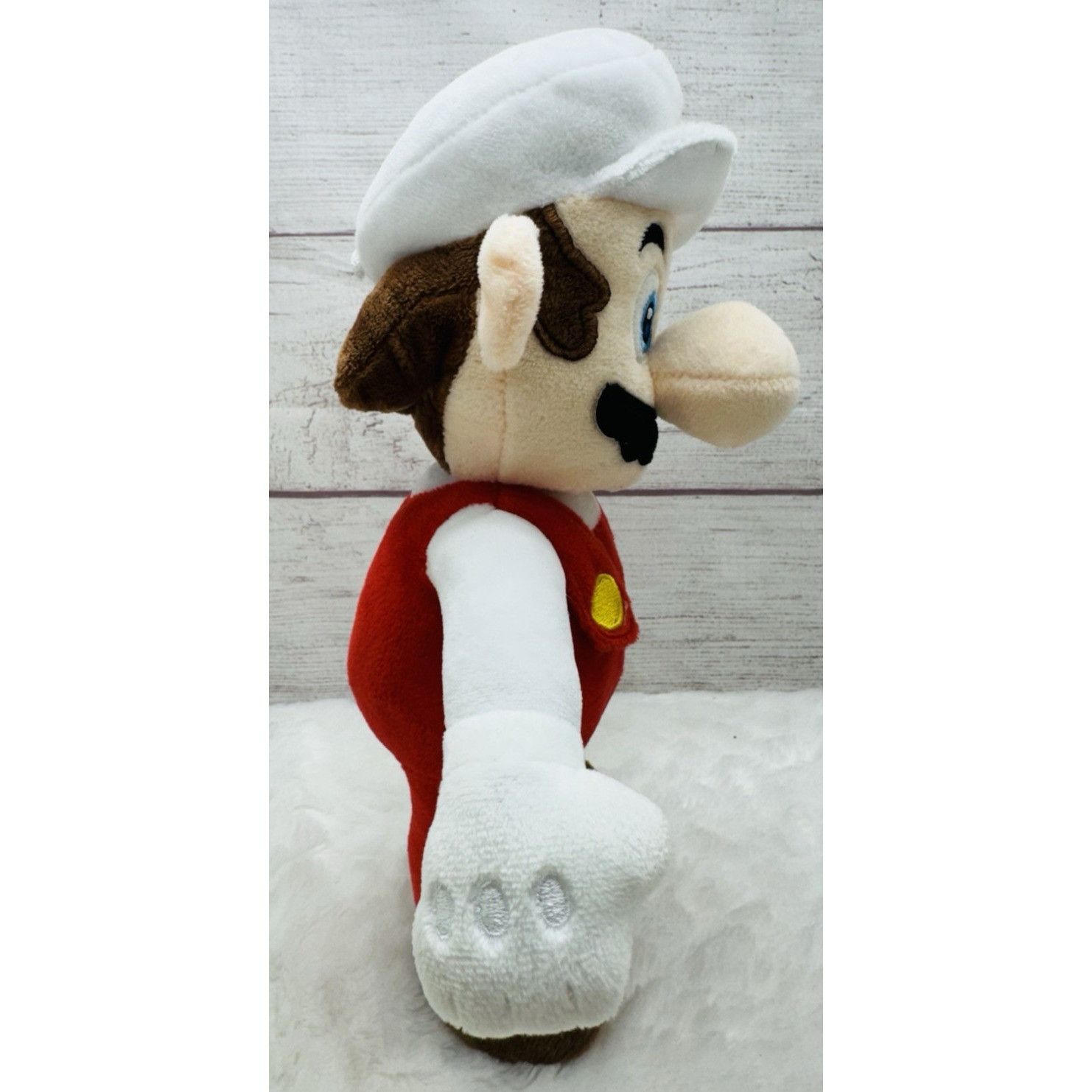 Nintendo SUPER MARIO BROS - MARIO PLUSH - 12" Nintendo Stuffed Doll T Size ONE SIZE - 7 Thumbnail