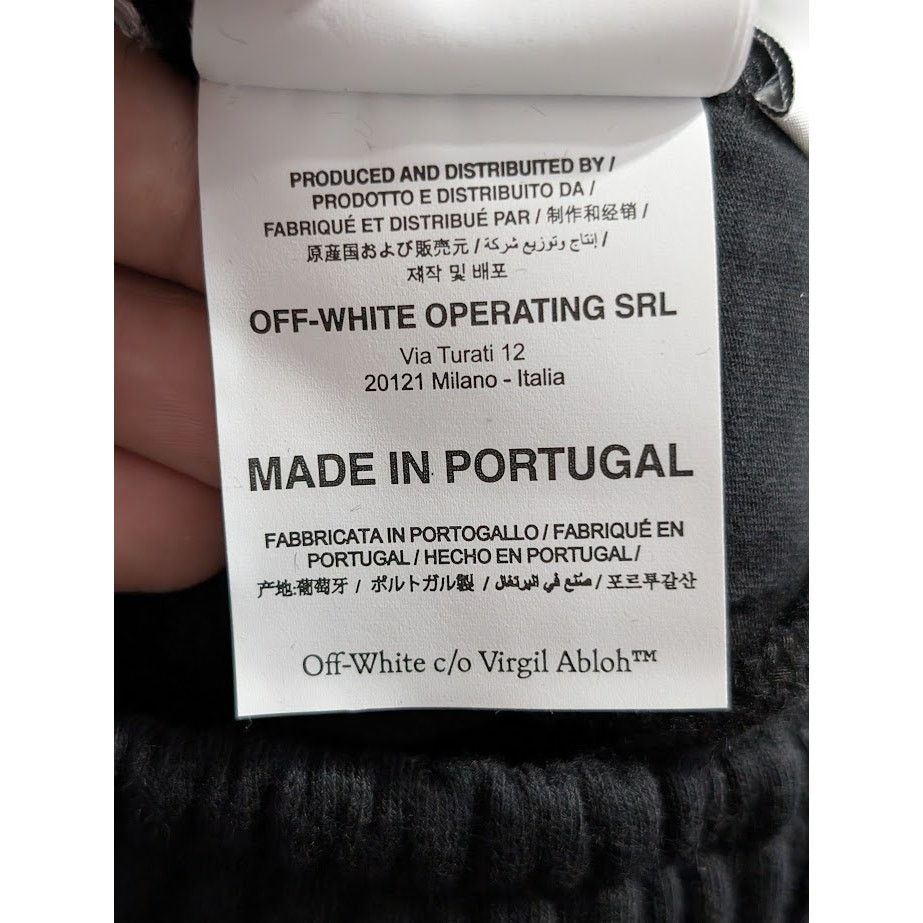 Off-White o1rshd1 Carav Painting Shorten Sweatpant & Jogger Size US 32 / EU 48 - 19 Thumbnail