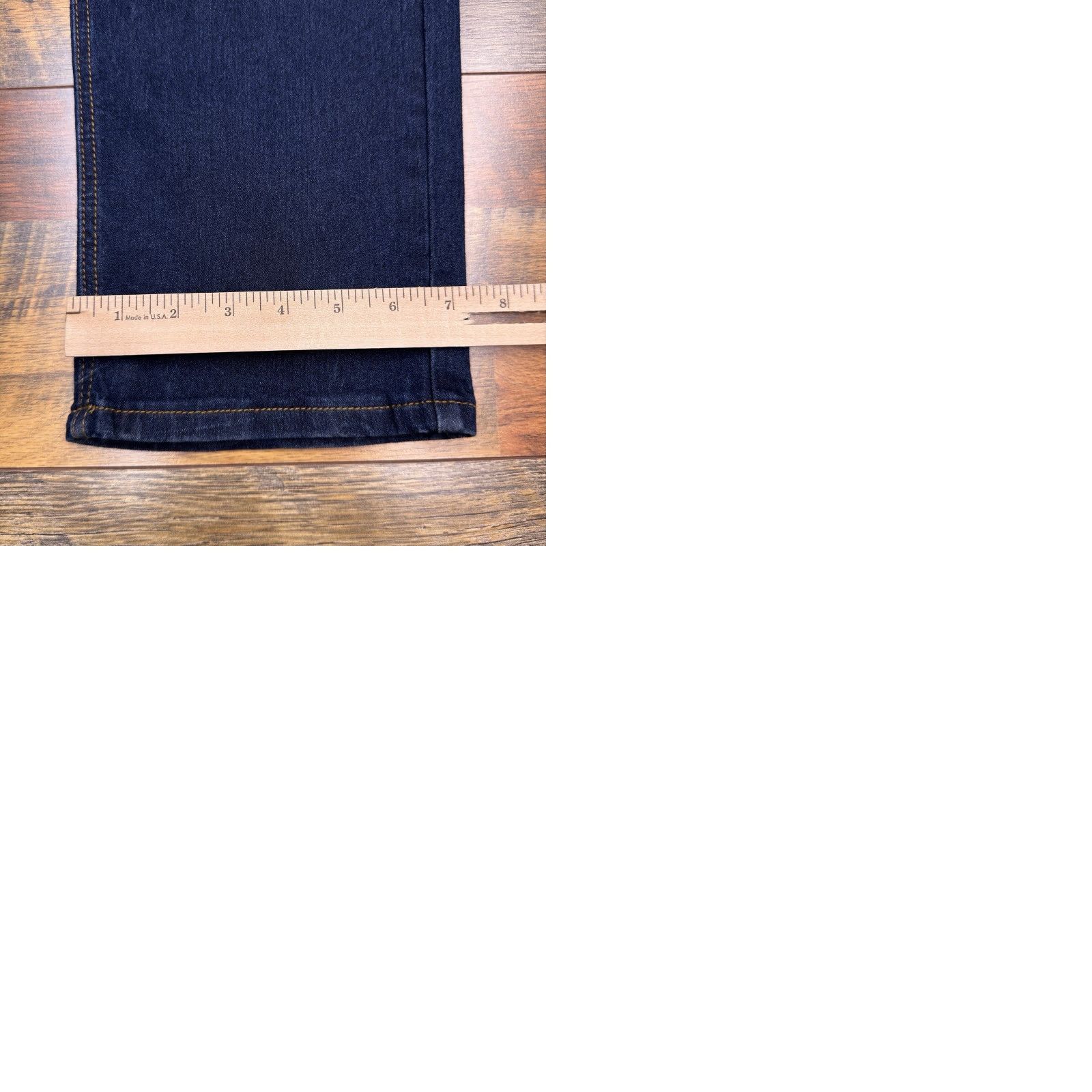 Vintage Members Property Jeans Mens 38x33 Mid Rise Stretch Indigo Denim 5-Pocket Logo Straight Regular Waist 38 Blue Set New Size US 38 / EU 54 - 9 Thumbnail