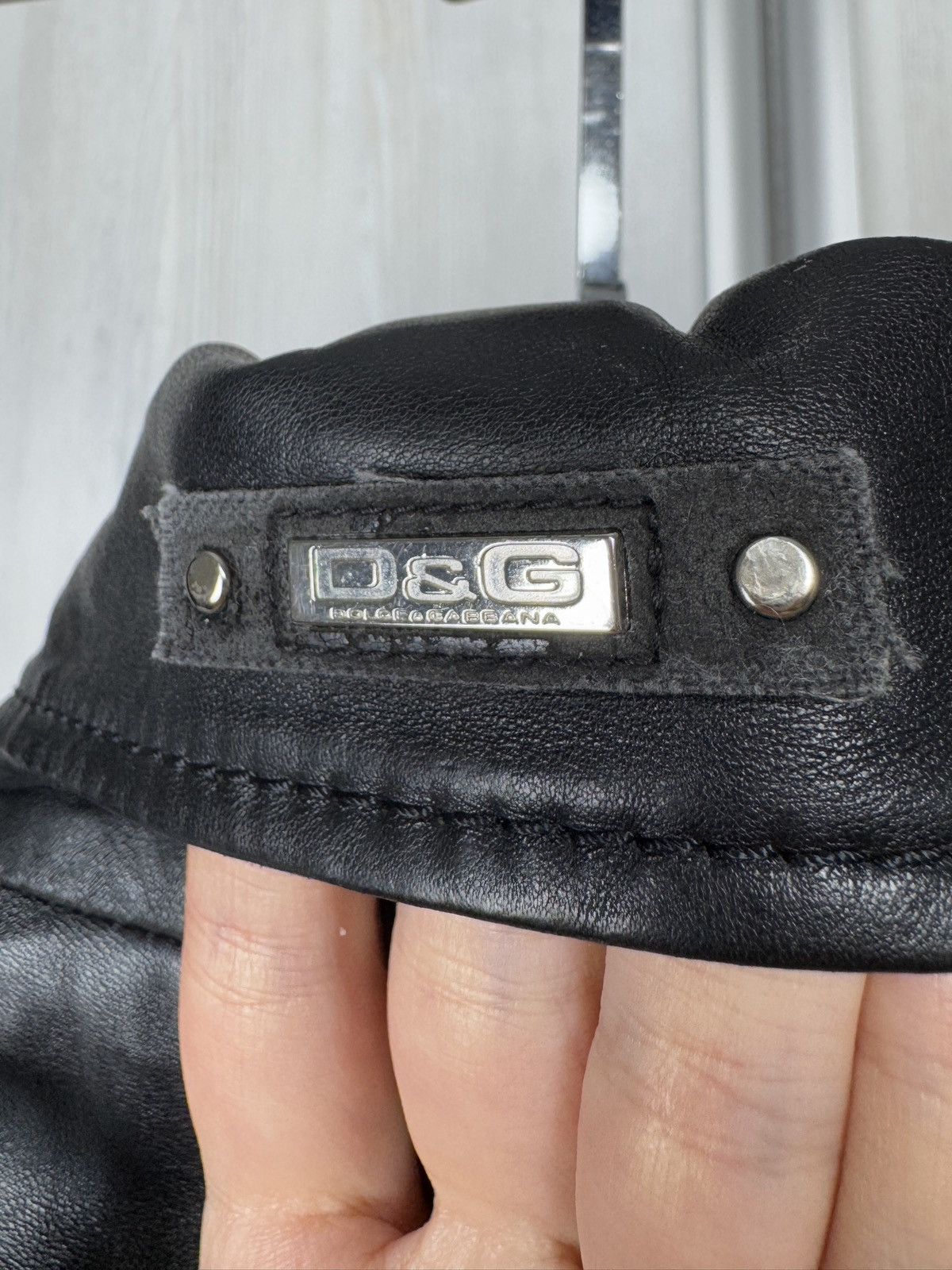 Dolce & Gabbana 2000s Dolce & Gabbana Multipocket Black Leather Jacket Size US L / EU 52-54 / 3 - 6 Thumbnail