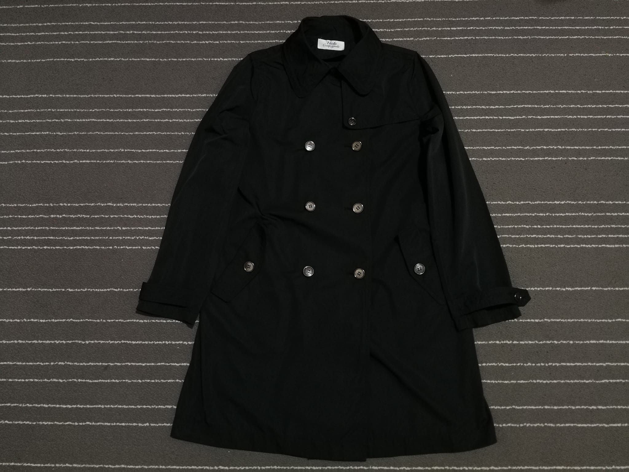 Designer Viola Gampagnola trench jacket XS 1794 Size XS / US 0-2 / IT 36-38 - 3 Thumbnail