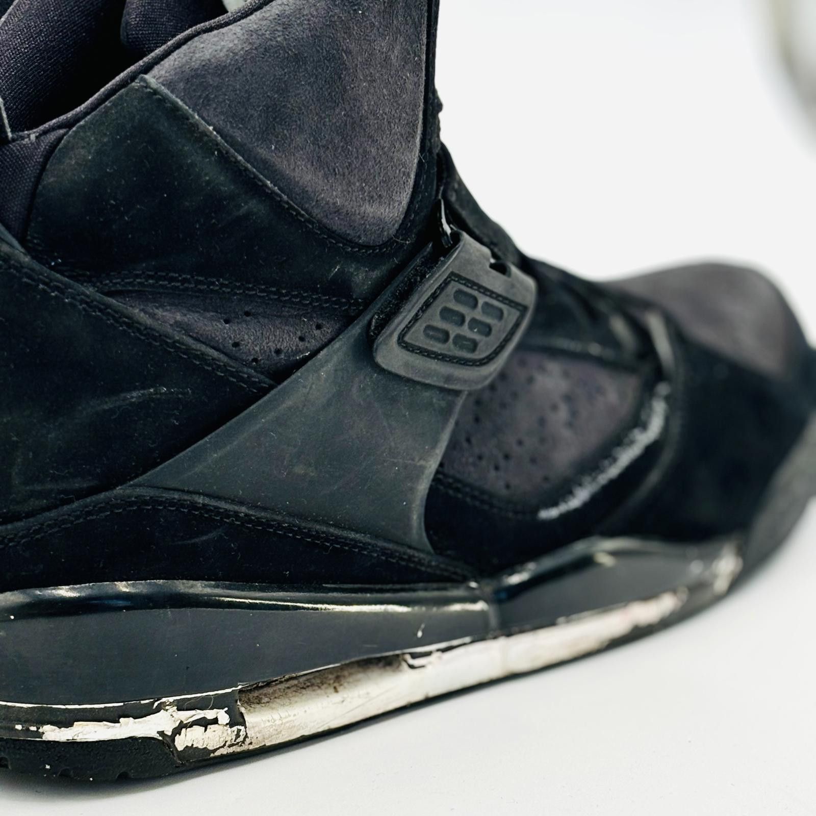 Designer Jordan Flight 45 High 'Black White' Size US 12 / EU 45 - 4 Thumbnail