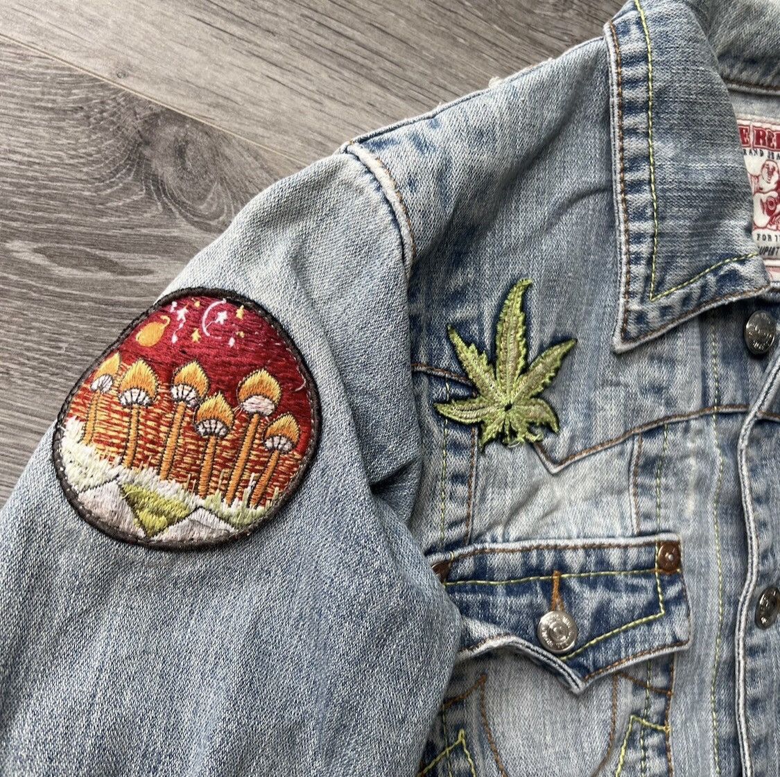 True Religion True Religion Grateful Dead Denim Jacket | Grailed