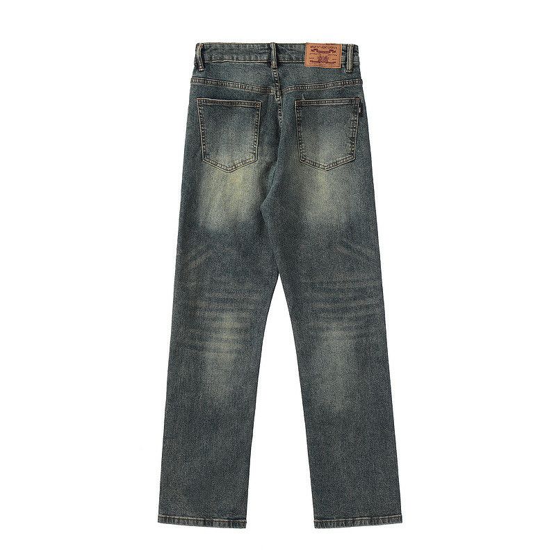 Japanese Brand × Jean High street washed washed wide leg blue cargo pocket jeans Size US 32 / EU 48 - 2 Thumbnail