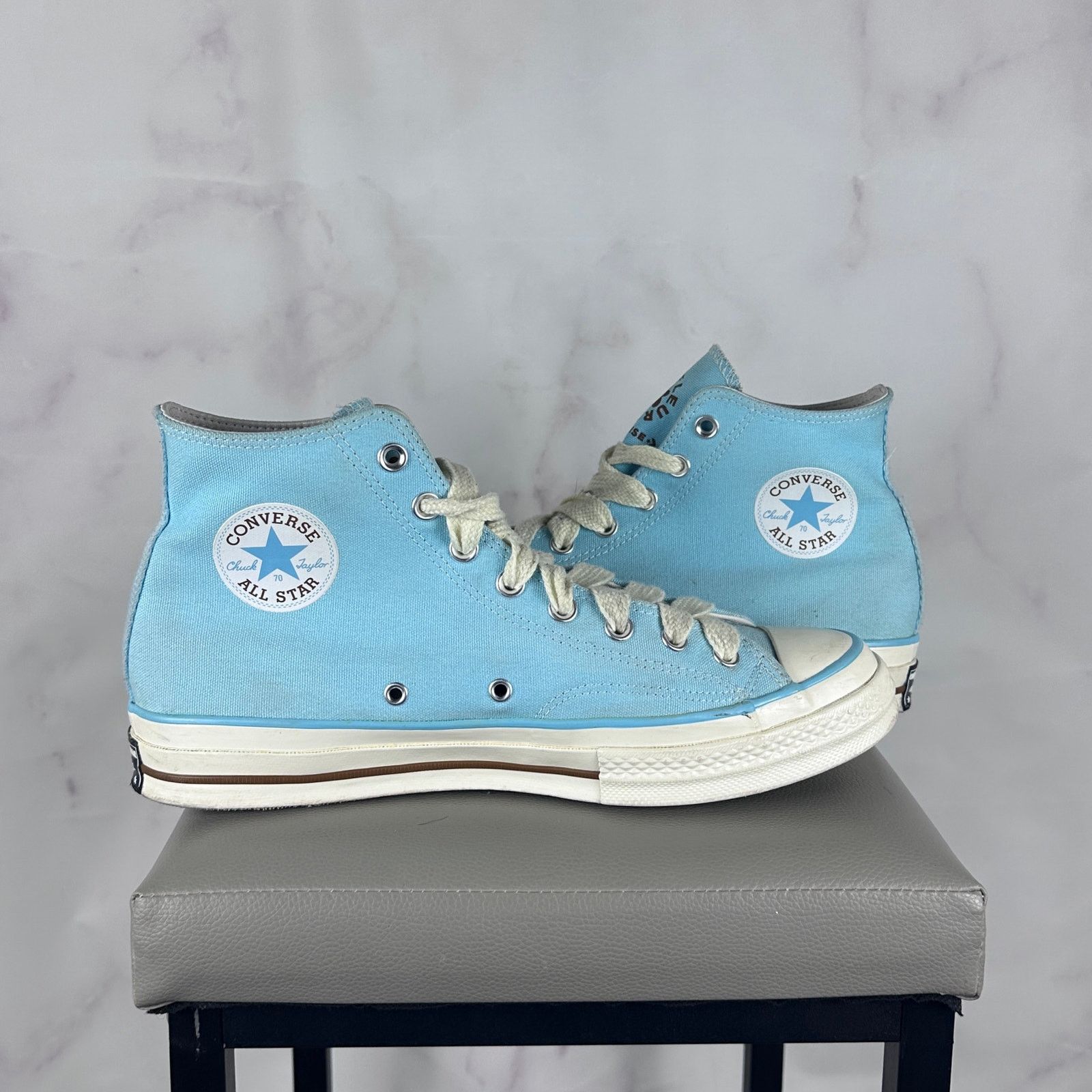 Converse × Golf le Fleur Golf le Fleur Chuck 70 High Gulf Stream Blue Size US 10 / EU 43 - 12 Thumbnail