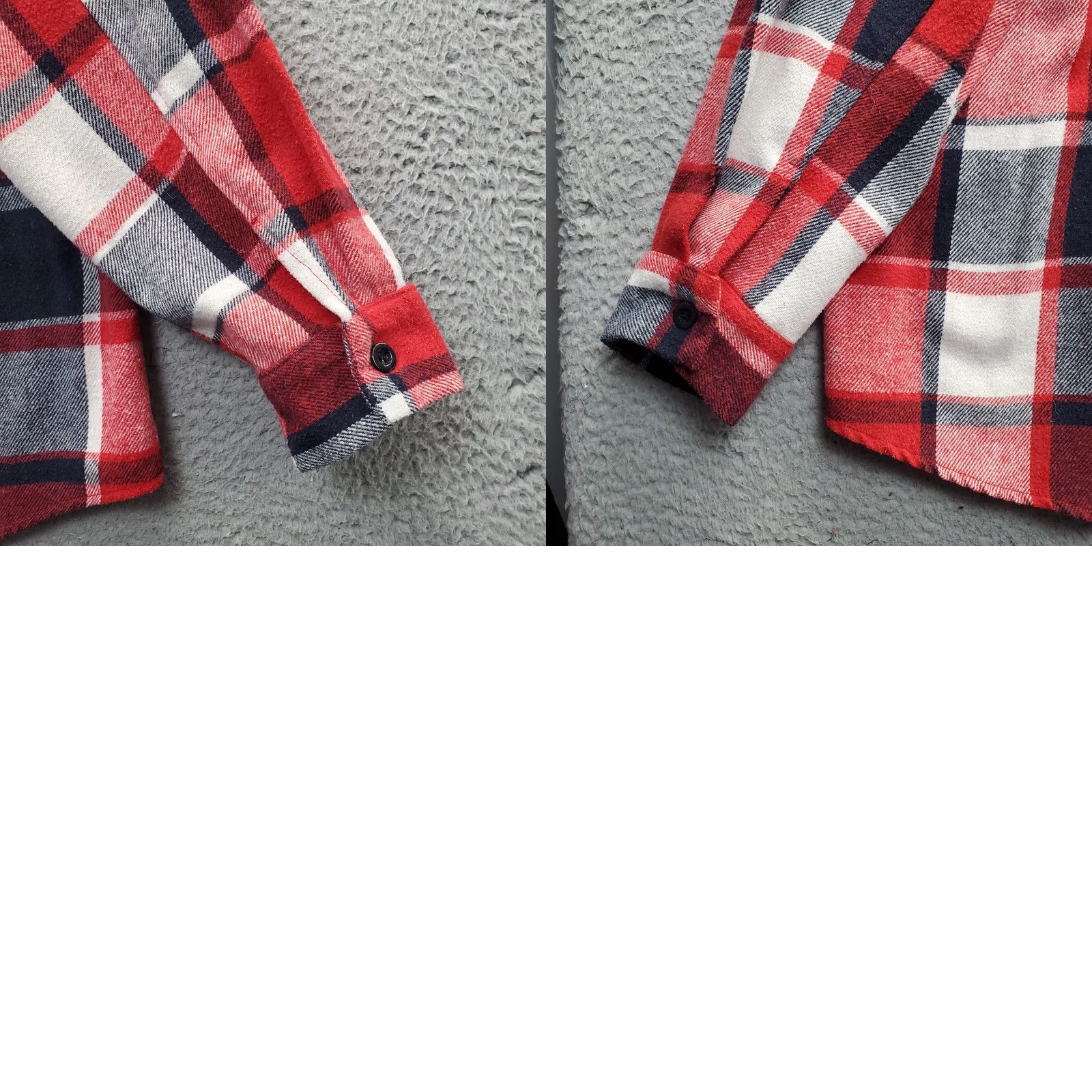 Vintage Automet Flannel Shacket Women 2XL Multi Plaid Long Sleeve Button Up Size XXL / US 16-18 / IT 52-54 - 8 Thumbnail