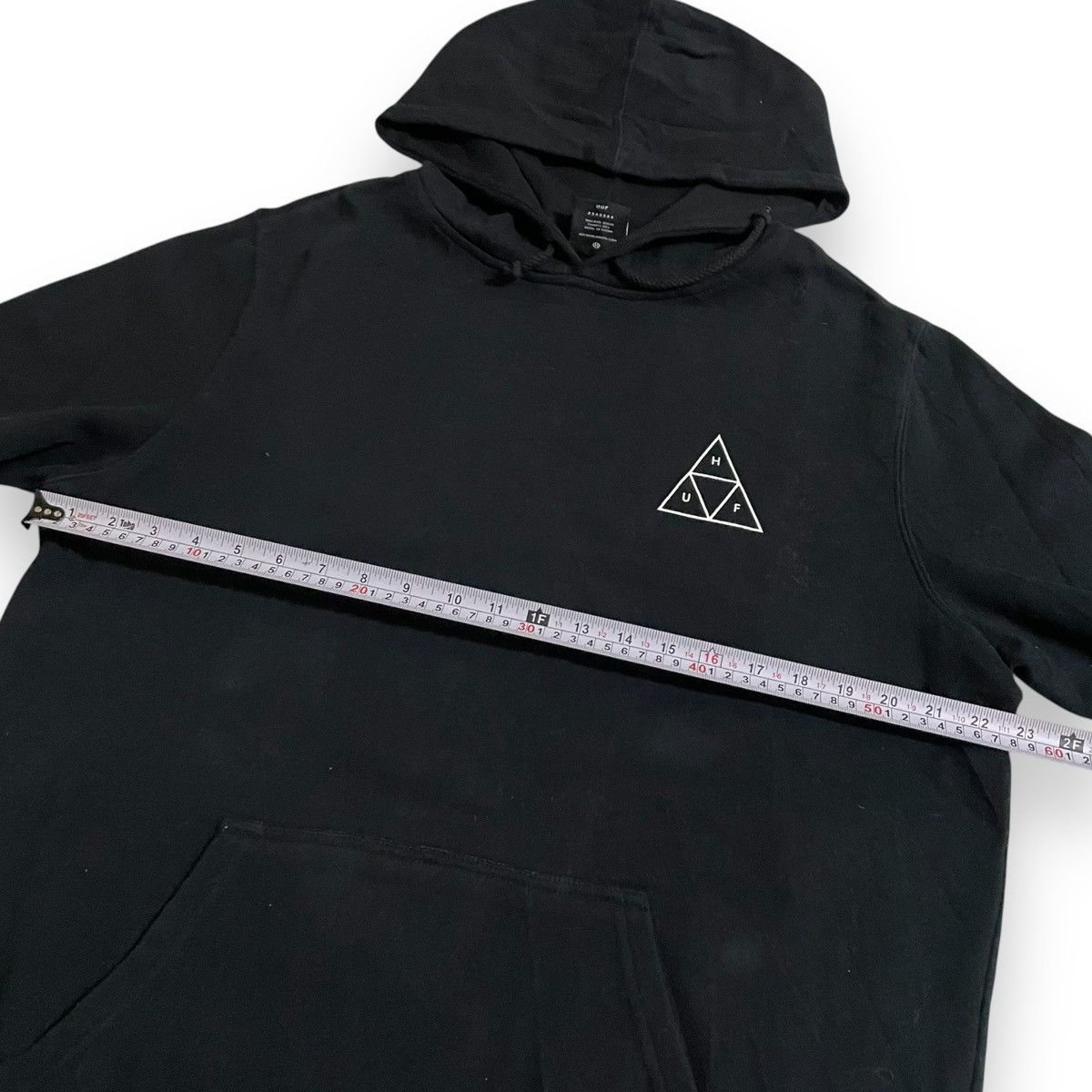 Huf All Black Hoodie HUF Skateboarding Streetwear Pullover Size US L / EU 52-54 / 3 - 10 Thumbnail