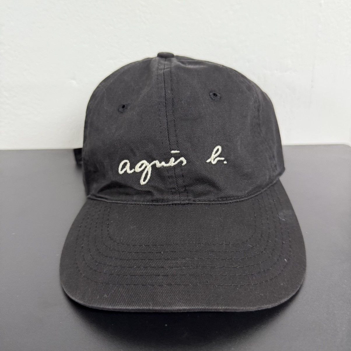agnes b. Vintage Agnes B Paris 6 Panel Baseball Cap Size ONE SIZE - 2 Thumbnail