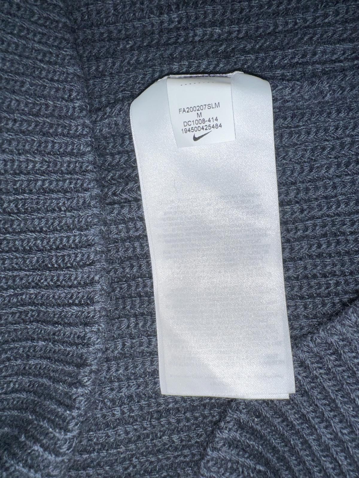 Nike Men's Nike ESC Sweater Solid Color Round Neck Long Sleeves Pullover Wool Sweater Size US M / EU 48-50 / 2 - 6 Thumbnail