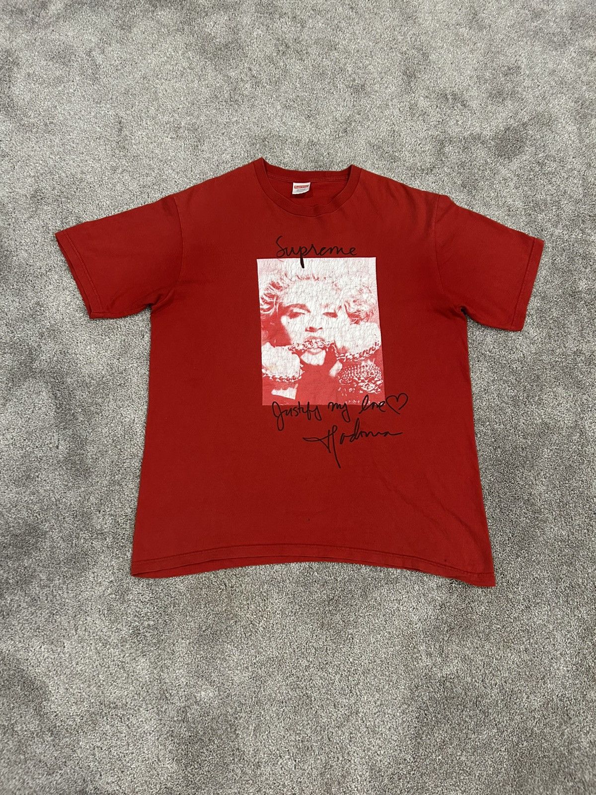 Supreme Supreme Madonna Tee Size US L / EU 52-54 / 3 - 1 Thumbnail