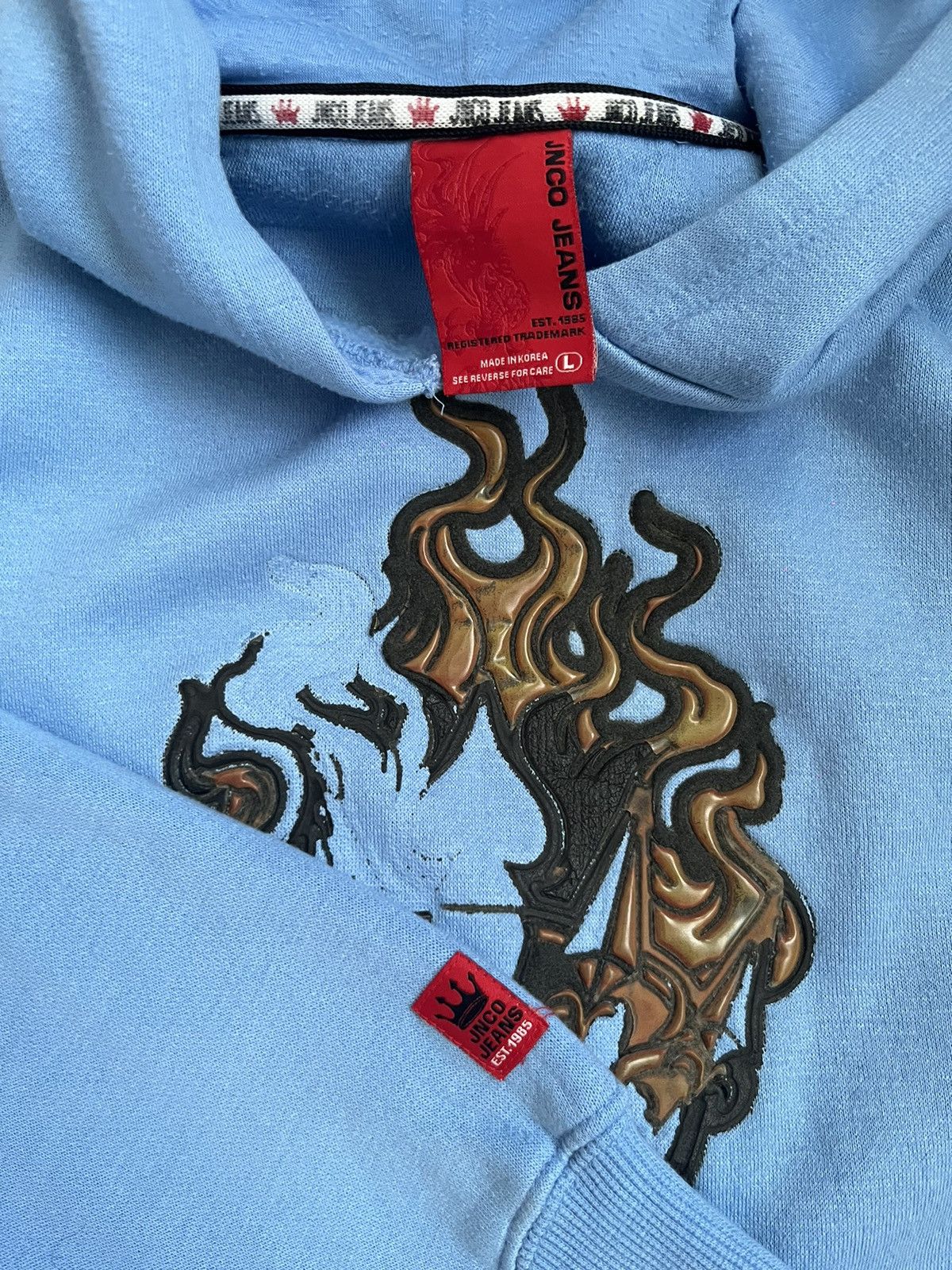 JNCO Jnco Flame Crown Hoodie Size US M / EU 48-50 / 2 - 9 Thumbnail
