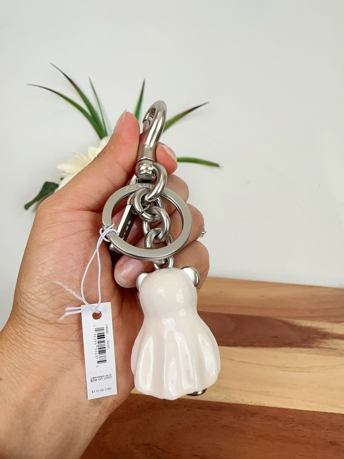 Coach NWT Coach Halloween Ghost Bear Bag Charm Size ONE SIZE - 5 Thumbnail