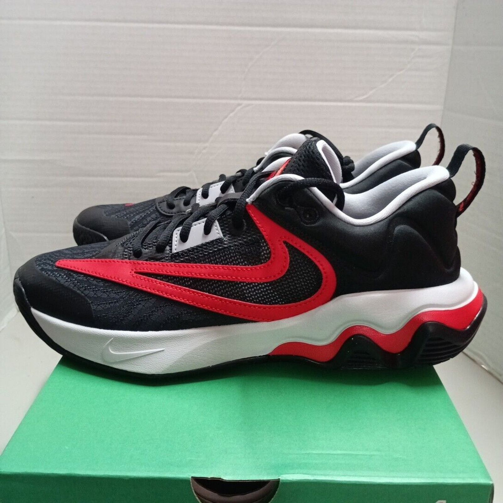 Nike Nike Giannis Immortality 3 Men's 9.5 Black University Red Size US 9.5 / EU 42-43 - 4 Thumbnail