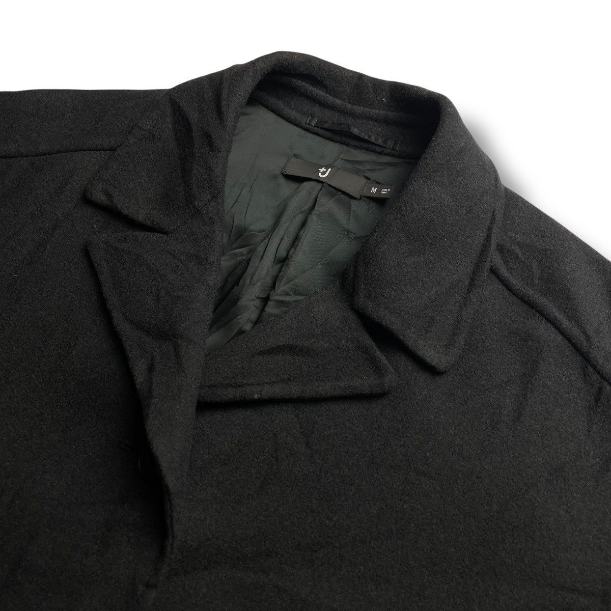 Jil Sander 🇯🇵 UNIQLO +j JIL SANDER OVERSIZED DOUBLE COLLAR WOOL JACKET Size US M / EU 48-50 / 2 - 4 Thumbnail