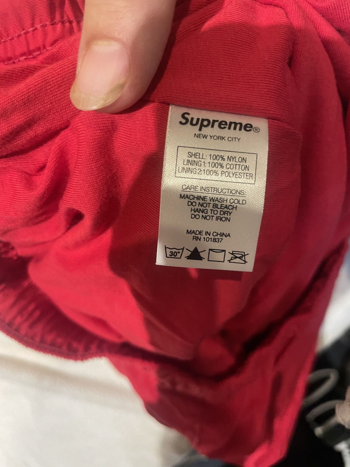 Supreme FW19 Supreme Side Logo Track Pant Size US 32 / EU 48 - 7 Thumbnail