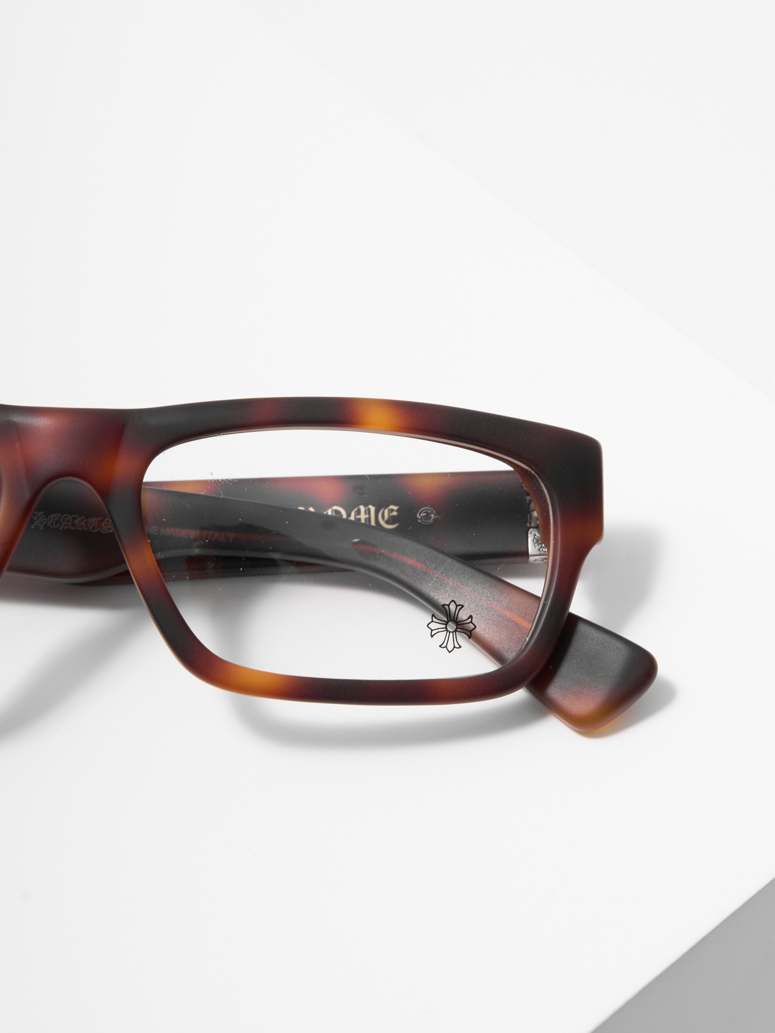 Chrome Hearts CHROME HEARTS INFLATABLE DATE-A MATTE BUTTERSCOTCH TORTOISE Size ONE SIZE - 3 Thumbnail
