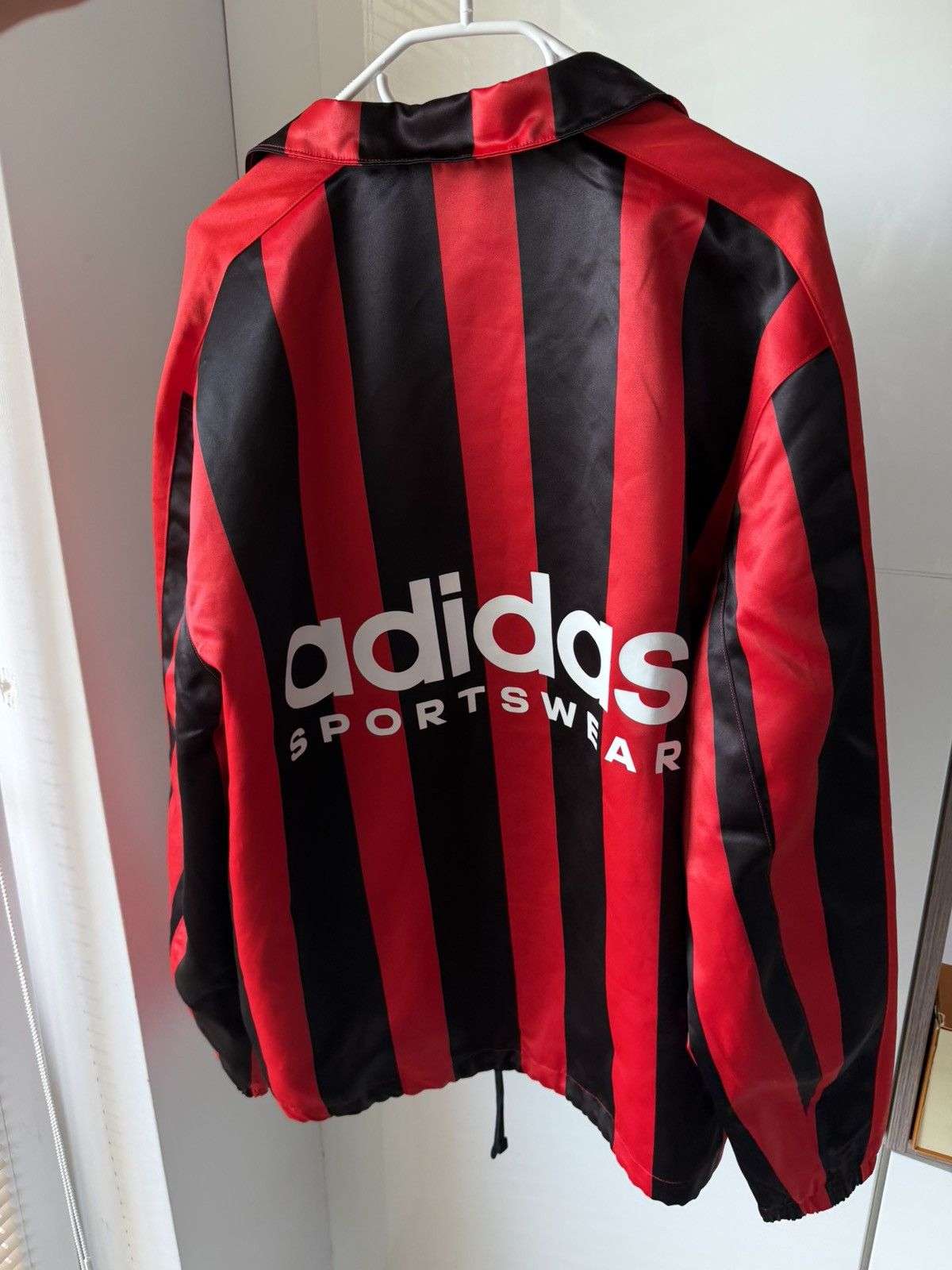 Adidas Adidas England Black Red Sportswear Coach Jacket Size US M / EU 48-50 / 2 - 6 Thumbnail