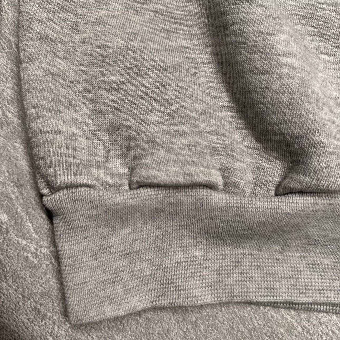 Vintage Vintage 50s 60s Blank Gray Sweatshirt Distressed Thrashed Size US M / EU 48-50 / 2 - 14 Thumbnail