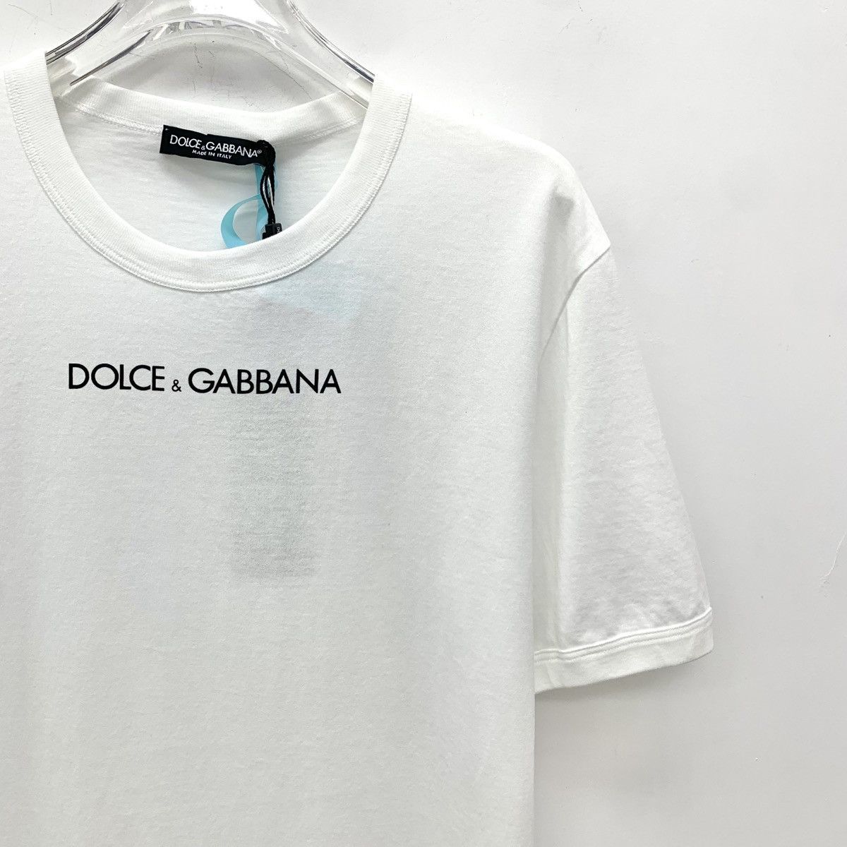 Dolce & Gabbana Dolce & Gabbana White Logo Print Crew Neck T-shirt K26WX Size US S / EU 44-46 / 1 - 3 Thumbnail